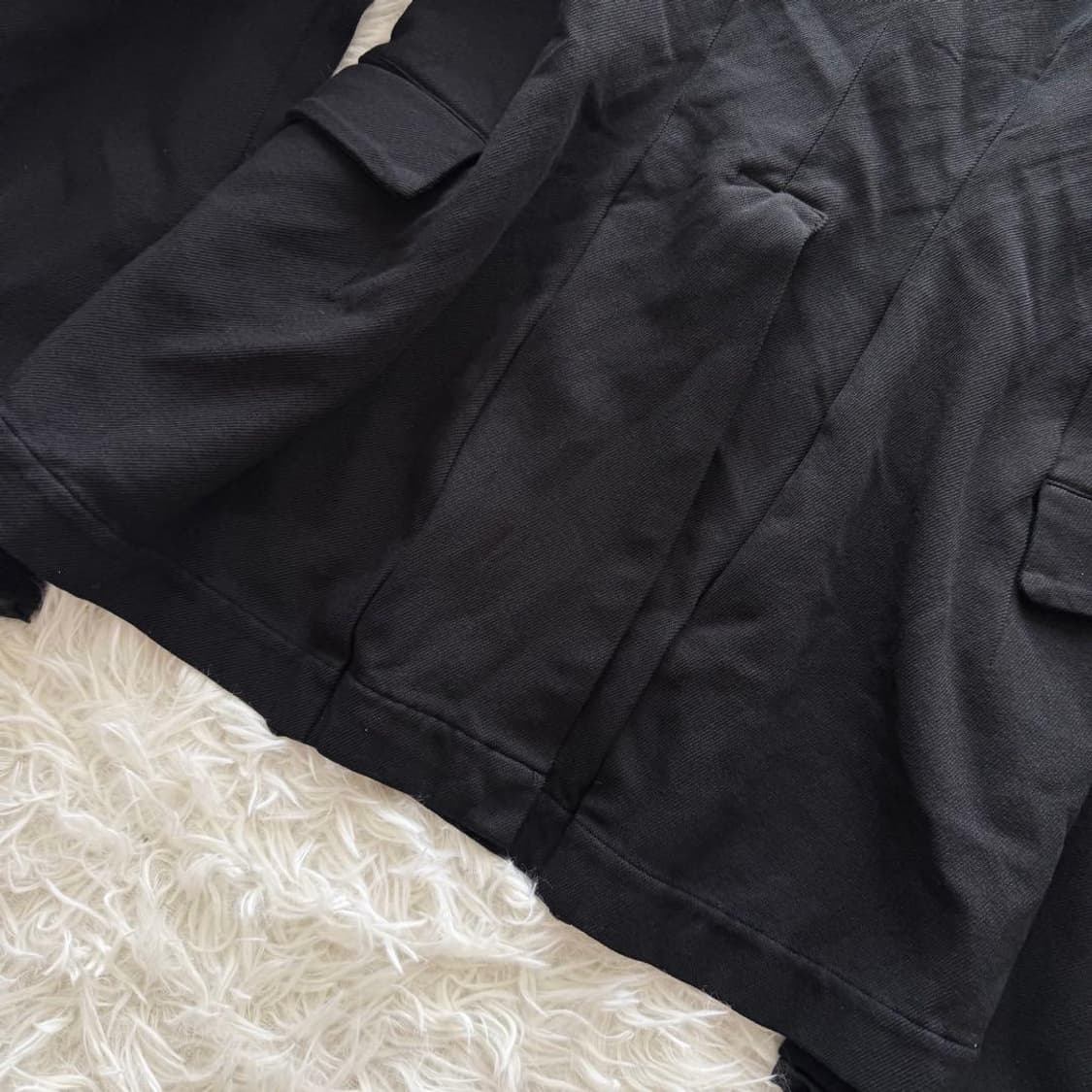 꼼데가르송 Comme des Garçons 주름가공 자켓 블랙 ss사이즈 상품이미지8