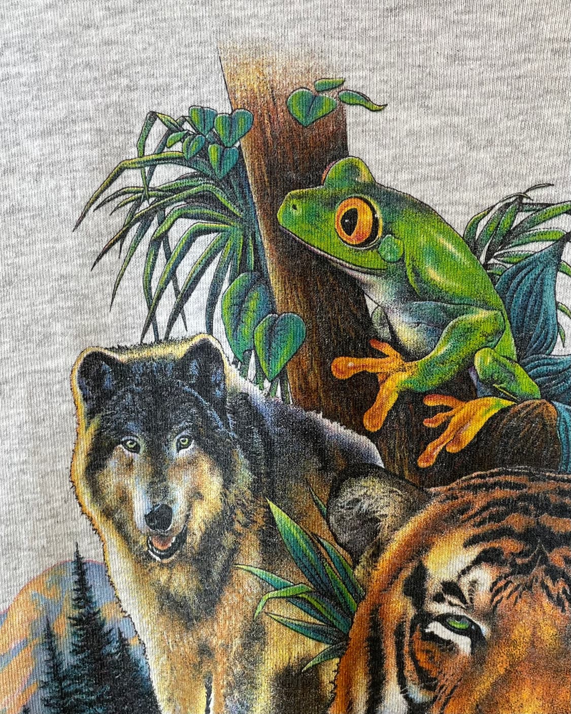 90‘s USA “Endangered Species” T-shirt 상품이미지6