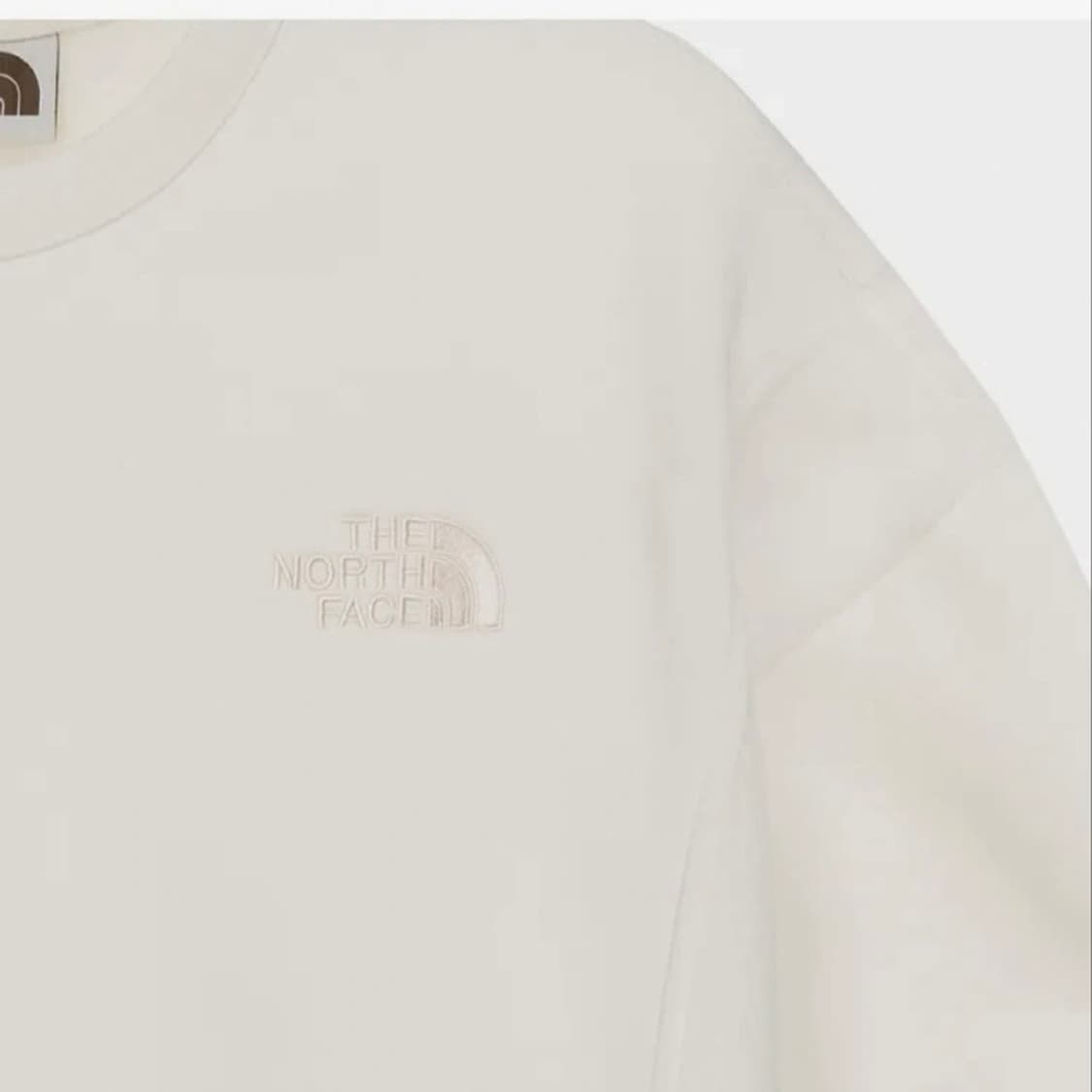 노스페이스 화이트라벨 퍼피 스웻셔츠 90사이즈 상품이미지3