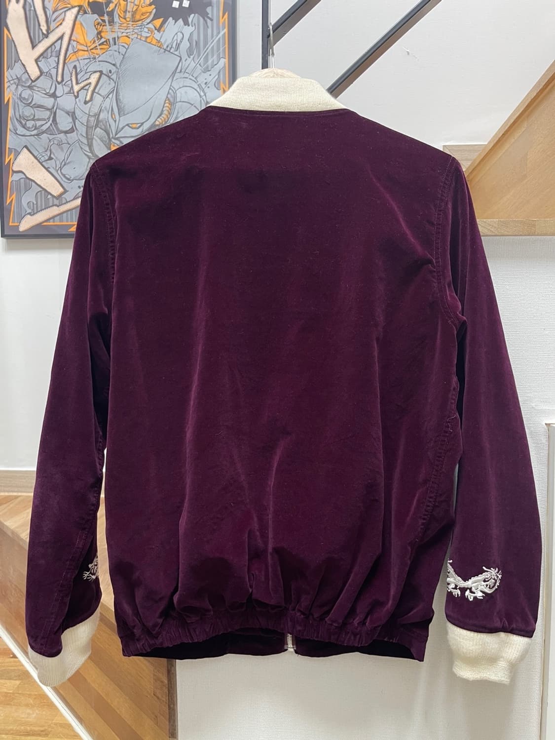 니들스 벨벳 자켓 상품이미지2