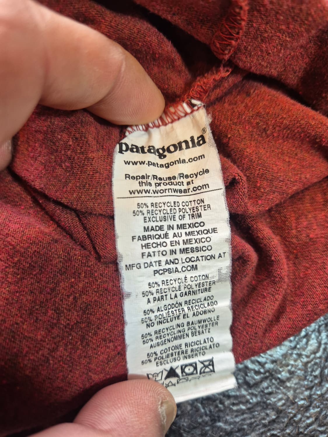 파타고니아 P-6 로고 포켓 반팔 -L 상품이미지5