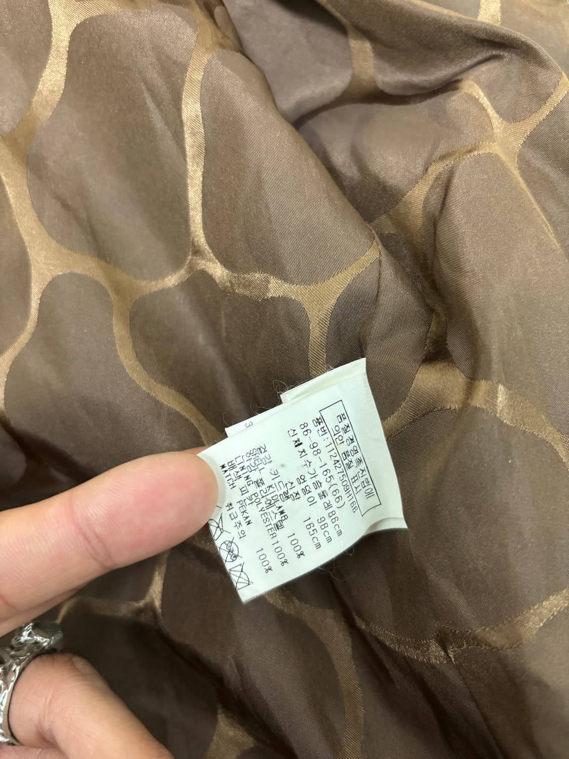 Gal Mood KidLamb White Fur Jacket 상품이미지9