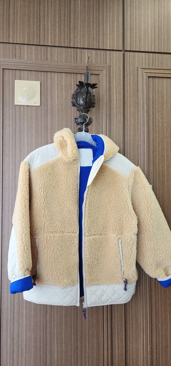 토리버치 신상 후드 뽀글이 패딩 상품이미지5