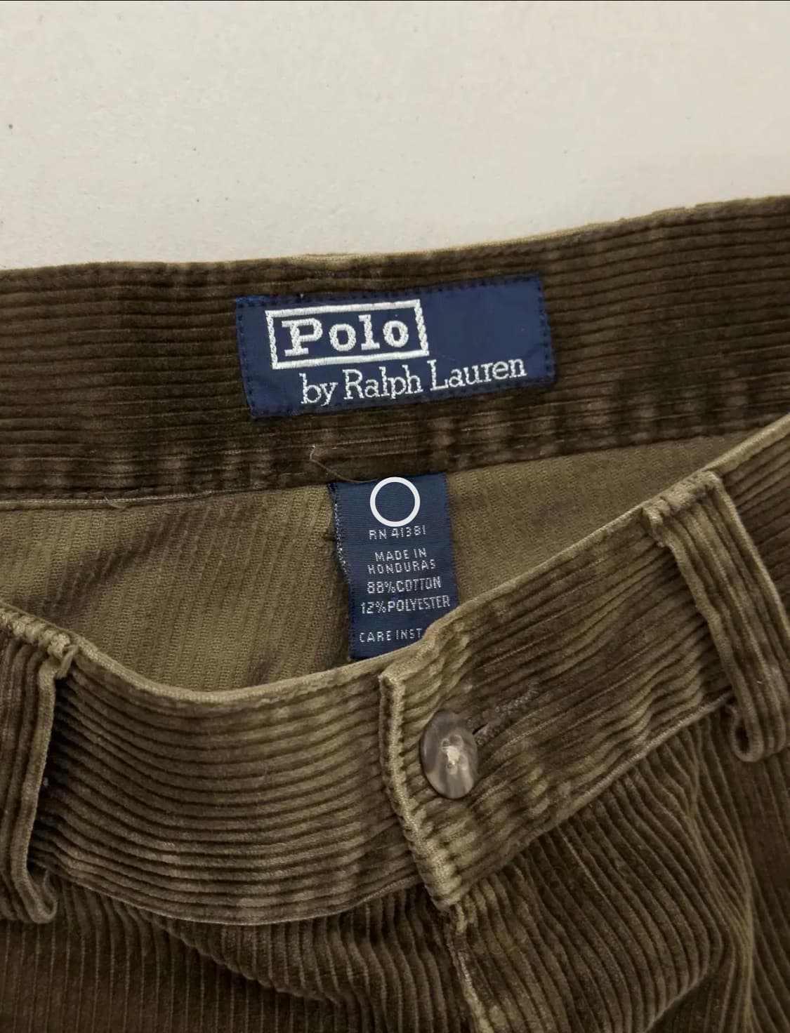 폴로 랄프로렌 브라운 코듀로이 팬트  상품이미지6