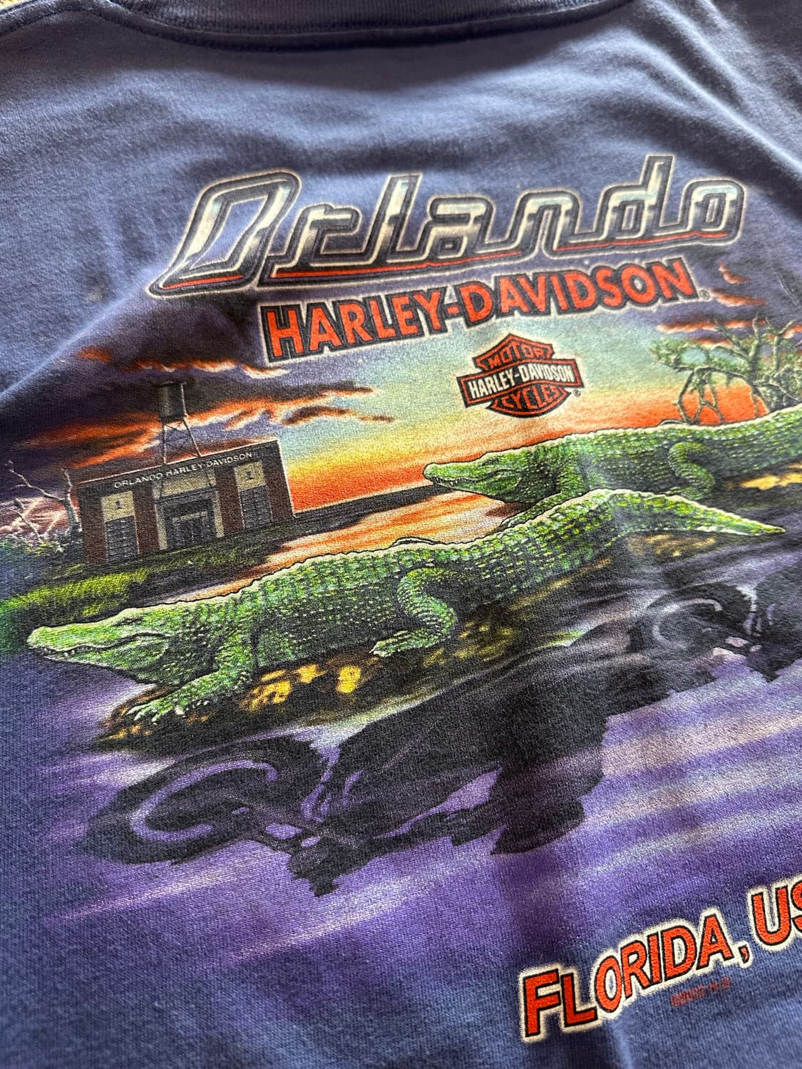 00s Harley-Davidson "Orlando Alligators" 상품이미지8
