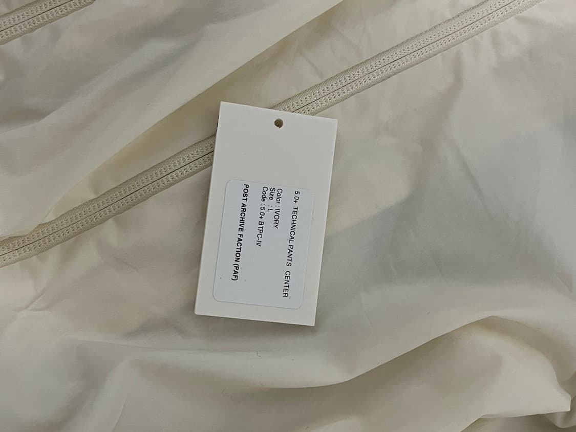 5.0+ TECHNICAL PANTS CENTER (IVORY) 상품이미지7