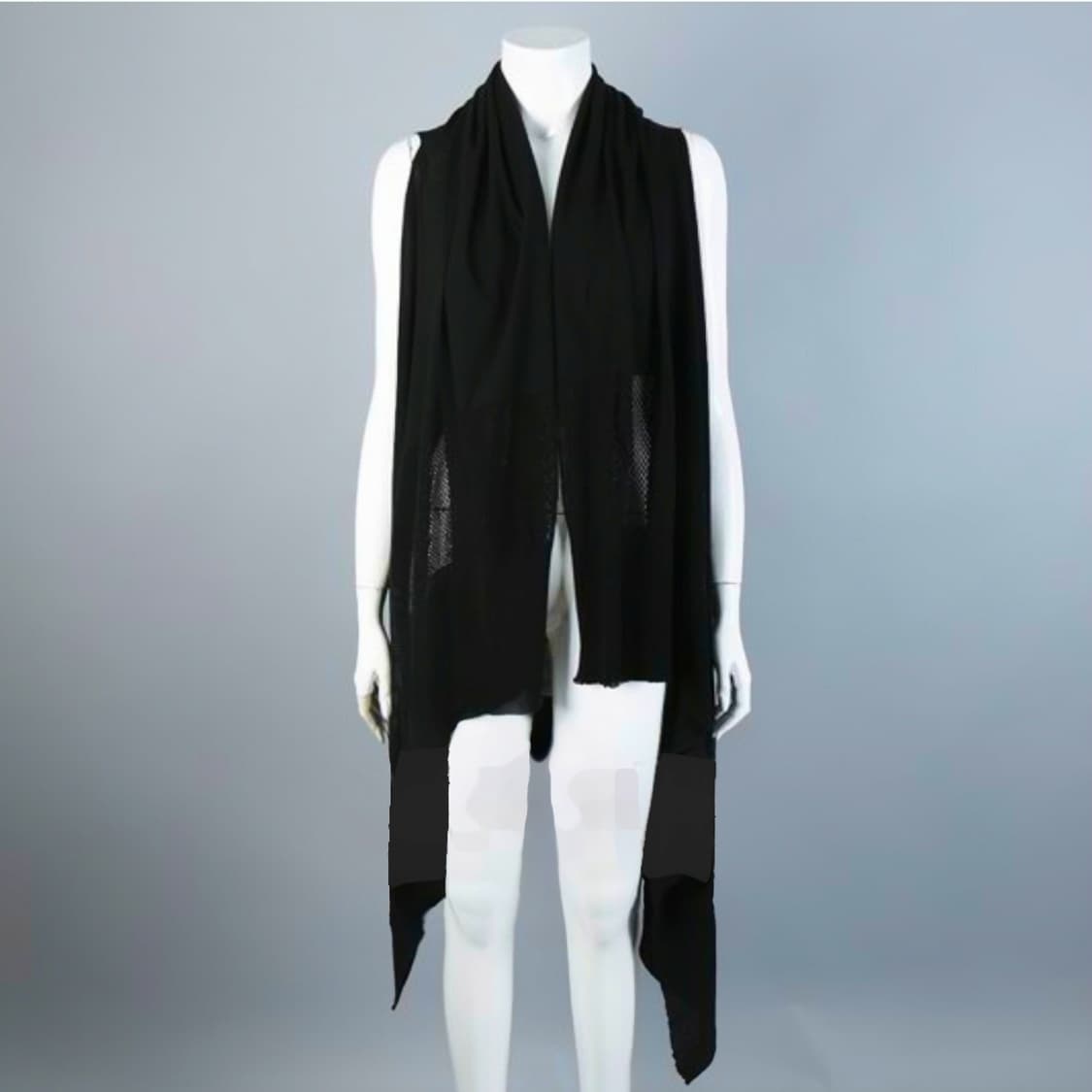 Rick owens 릭오웬스 언발 니트 베스트 상품이미지1