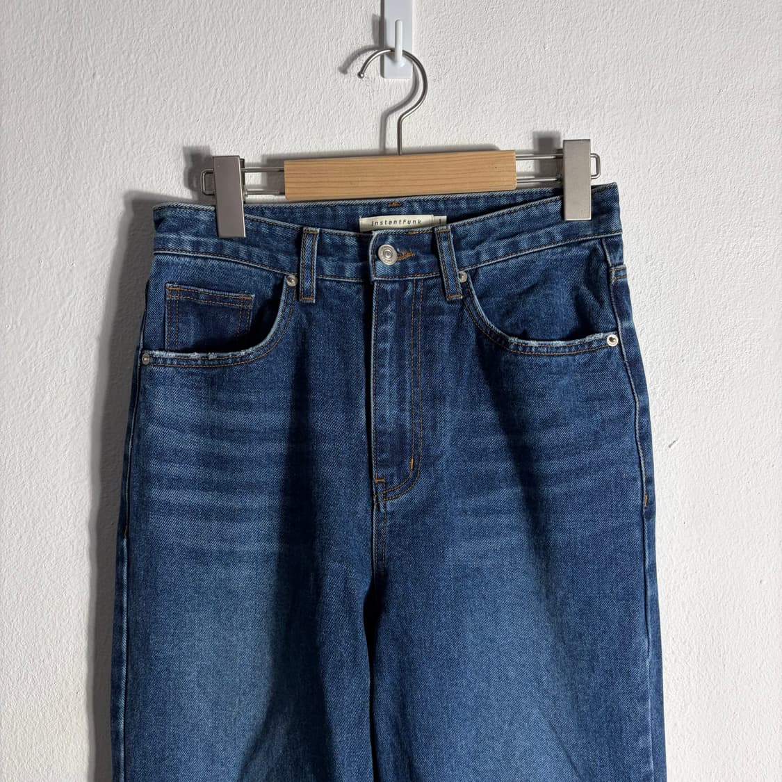 인스턴트핑크 데님 와이드 청바지(1) 상품이미지3