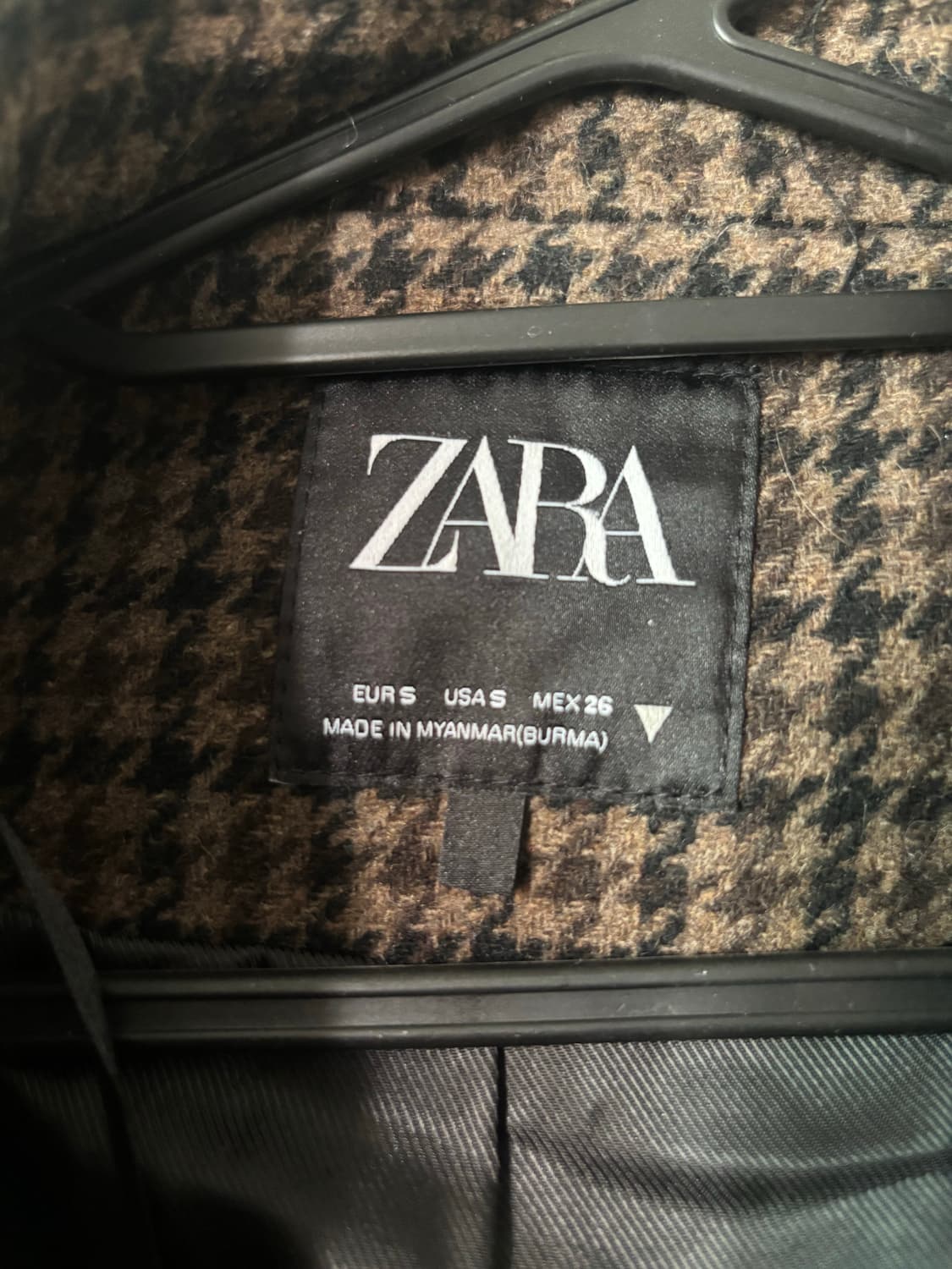 Zara thick winter blazer 상품이미지3