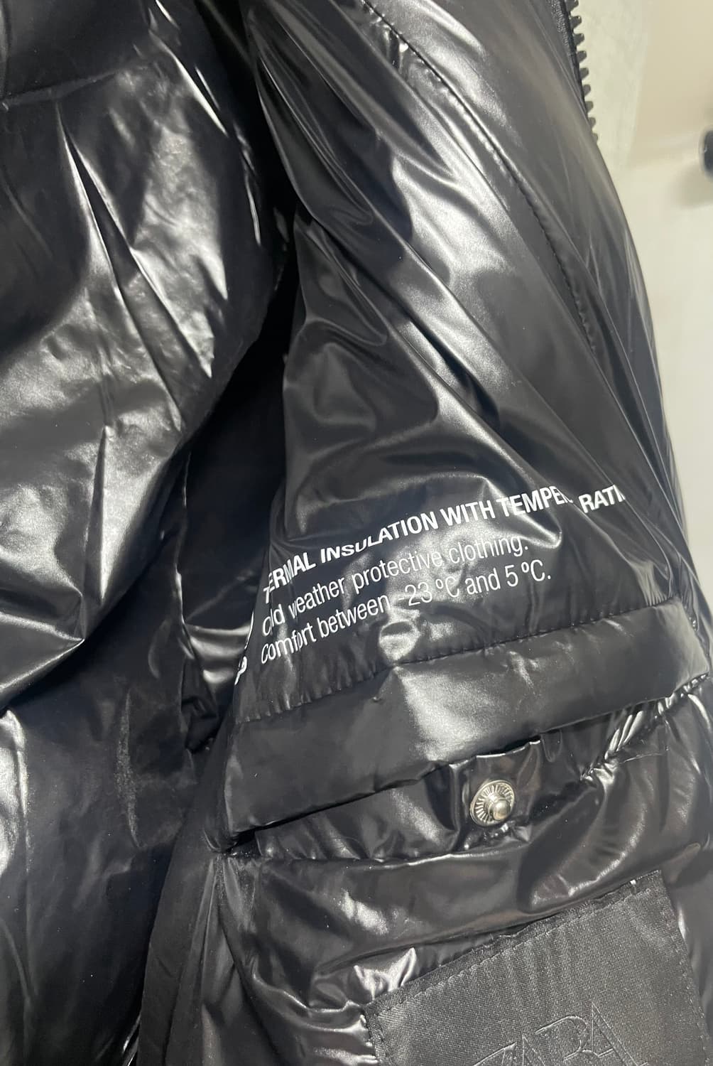 자라 몽클레어맛 패딩 xs 상품이미지8