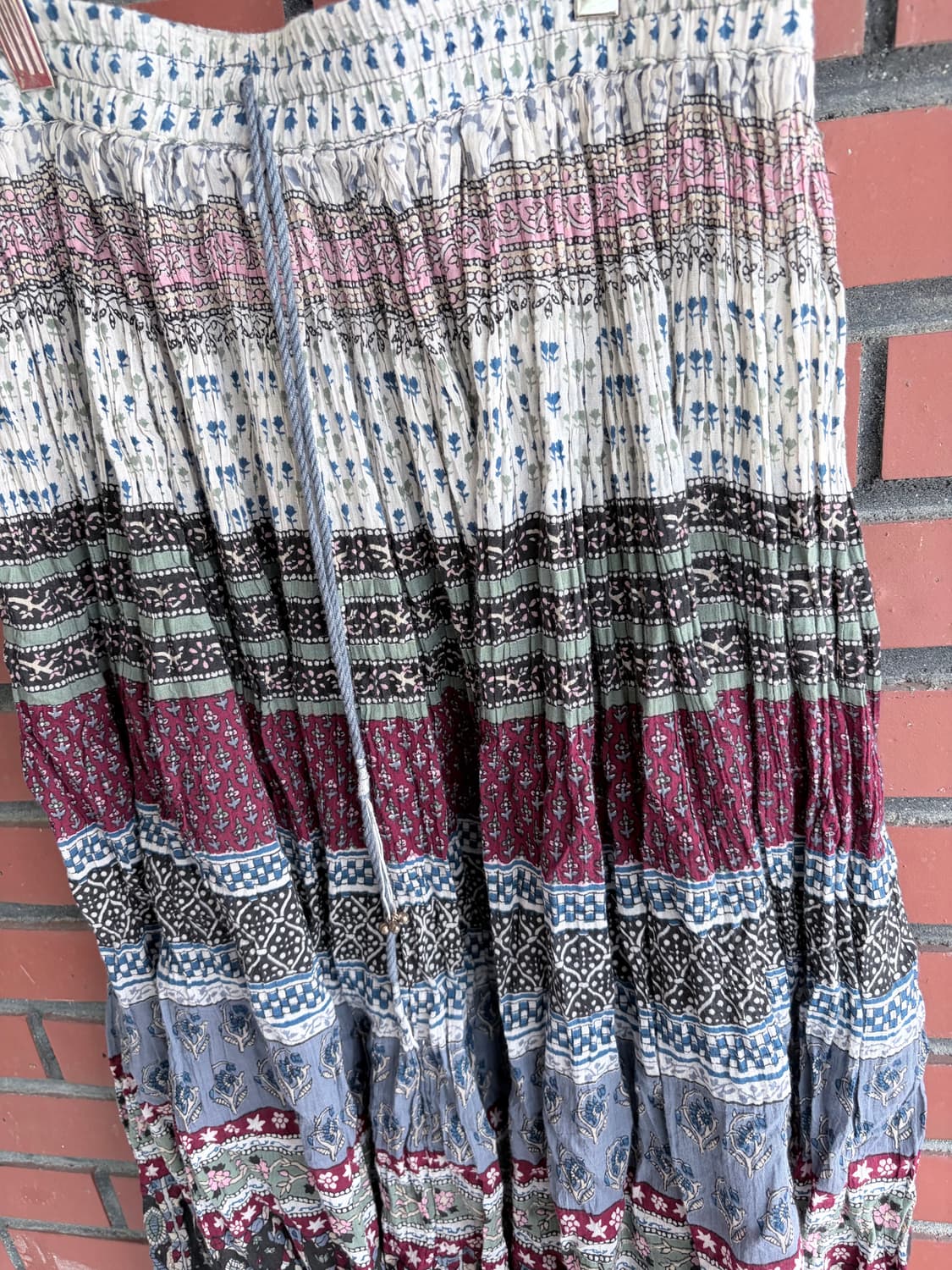 히피 패치 스커트 상품이미지2