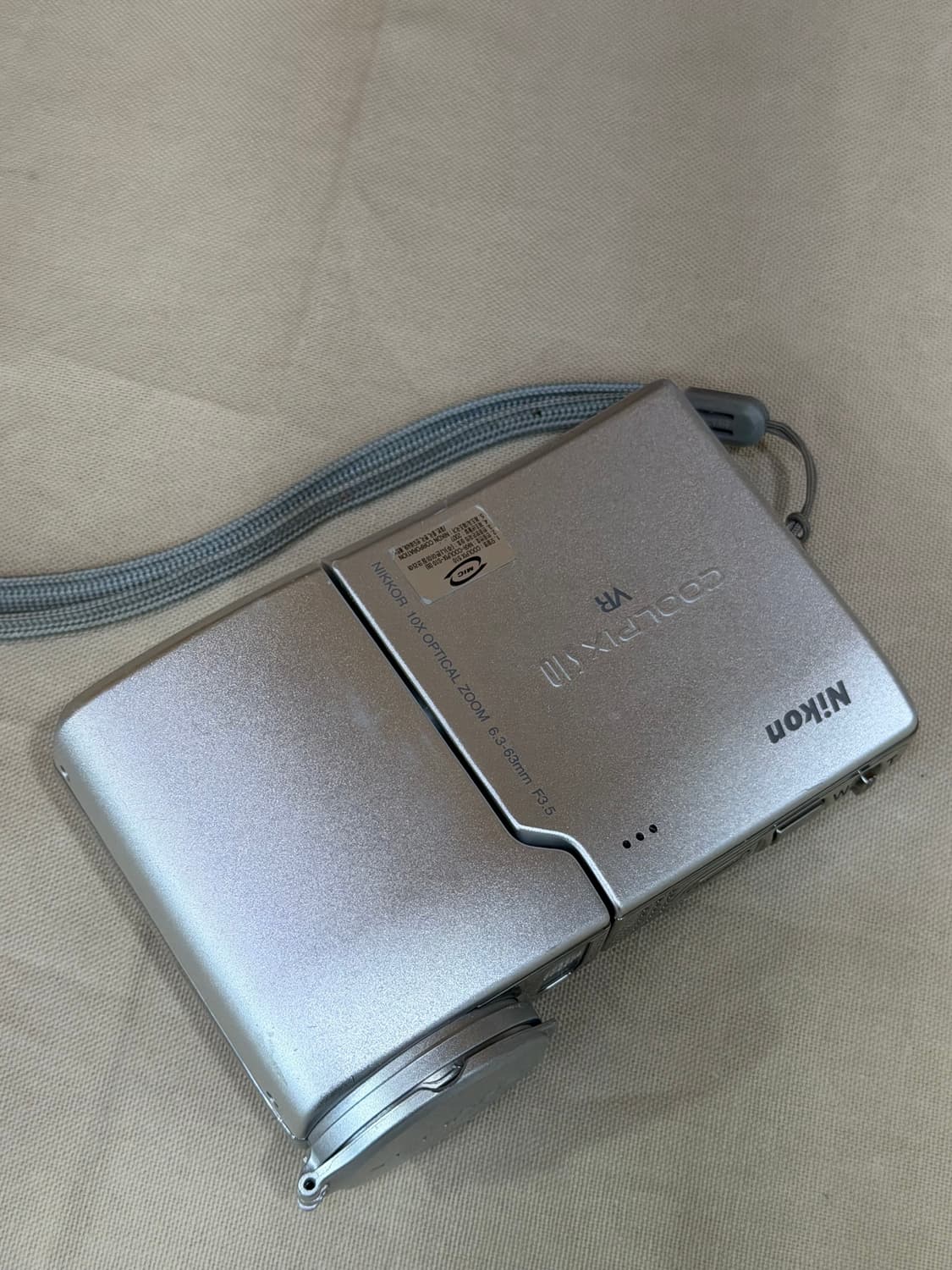 빈티지디카 니콘쿨픽스S10 coolpix (작례O) 상품이미지6