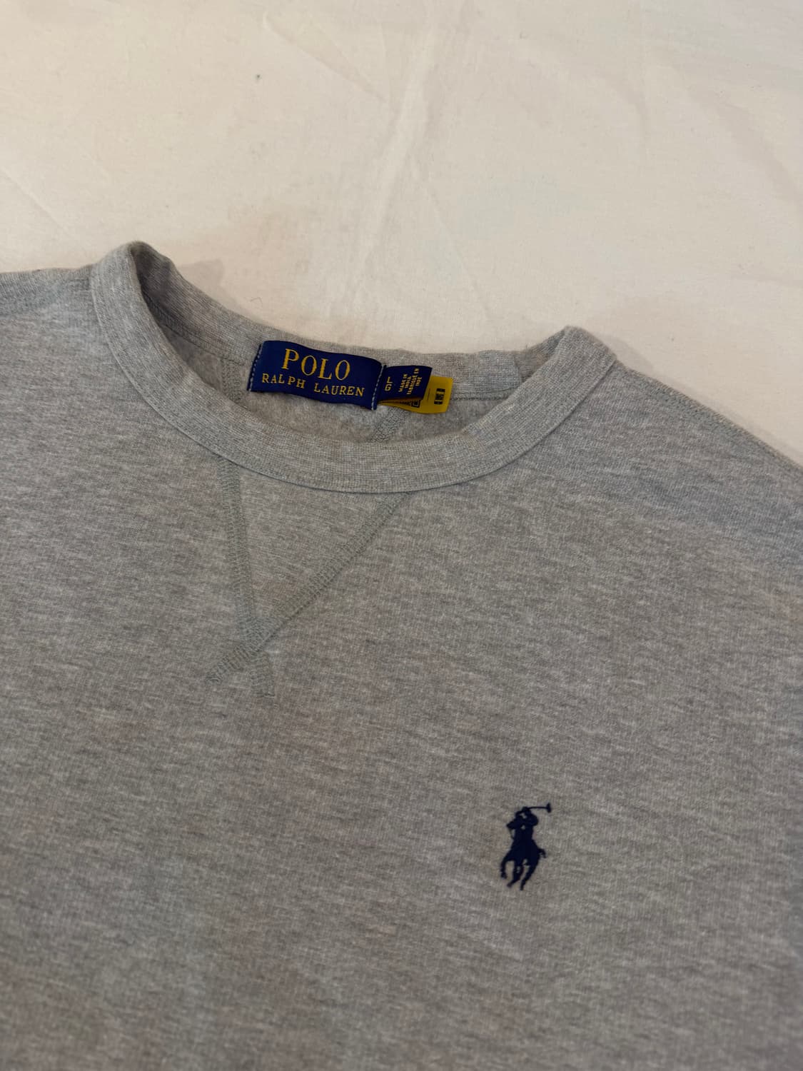 최신형) 폴로 랄프로렌 맨투맨 스웻셔츠 그레이 상품이미지2