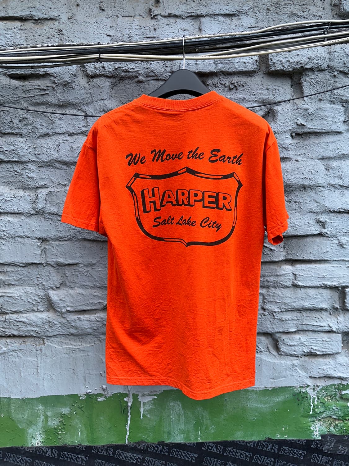Fruit of the loom 하퍼 오렌지 반팔티셔츠(m) 상품이미지1