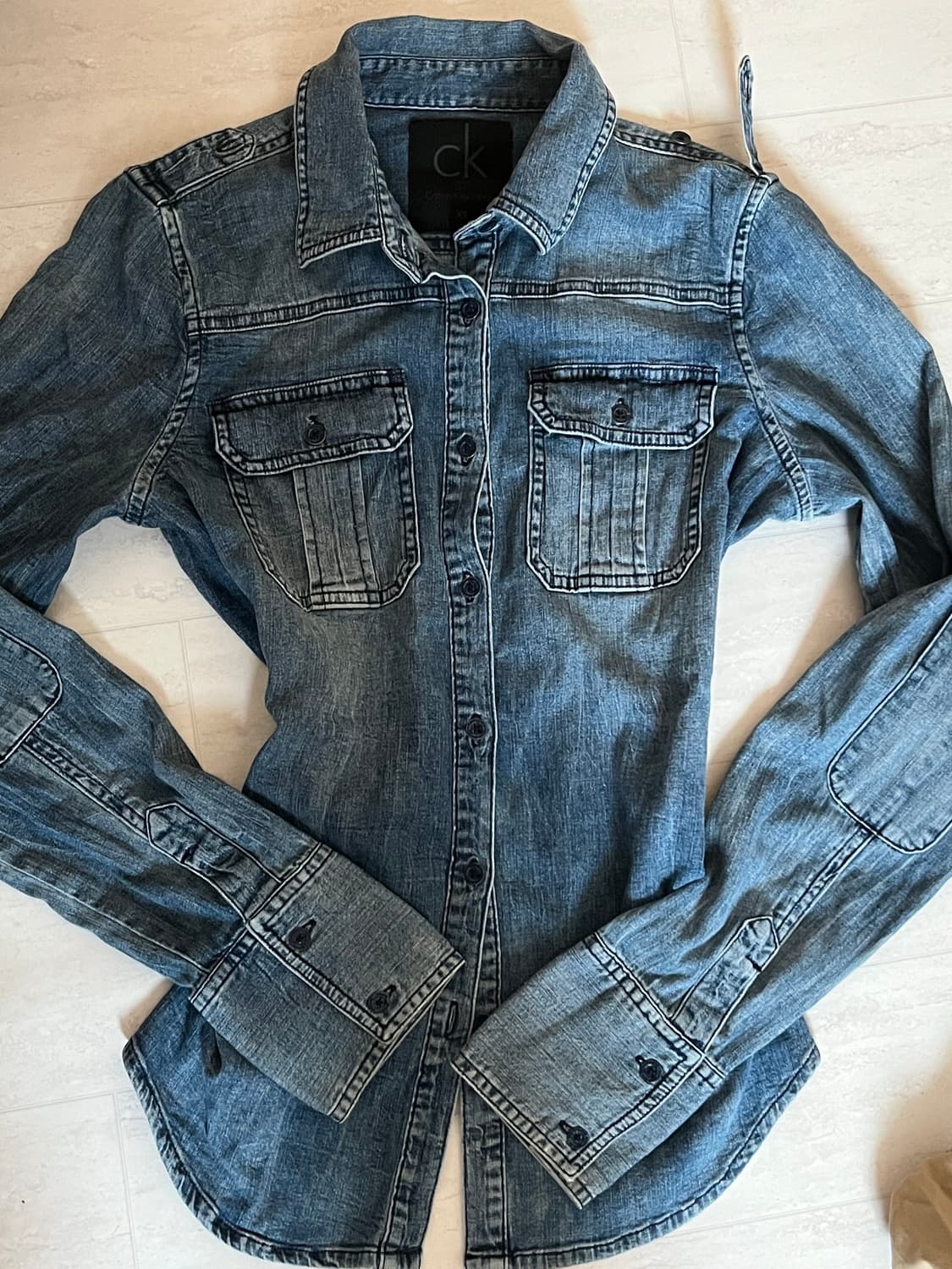 캘빈클라인 진 청셔츠 셔츠  상품이미지1