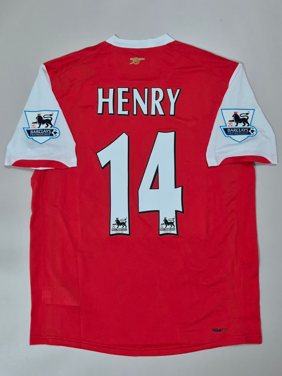 06-07 아스날 킹 앙리 유니폼 L사이즈 레플리카 상품이미지1