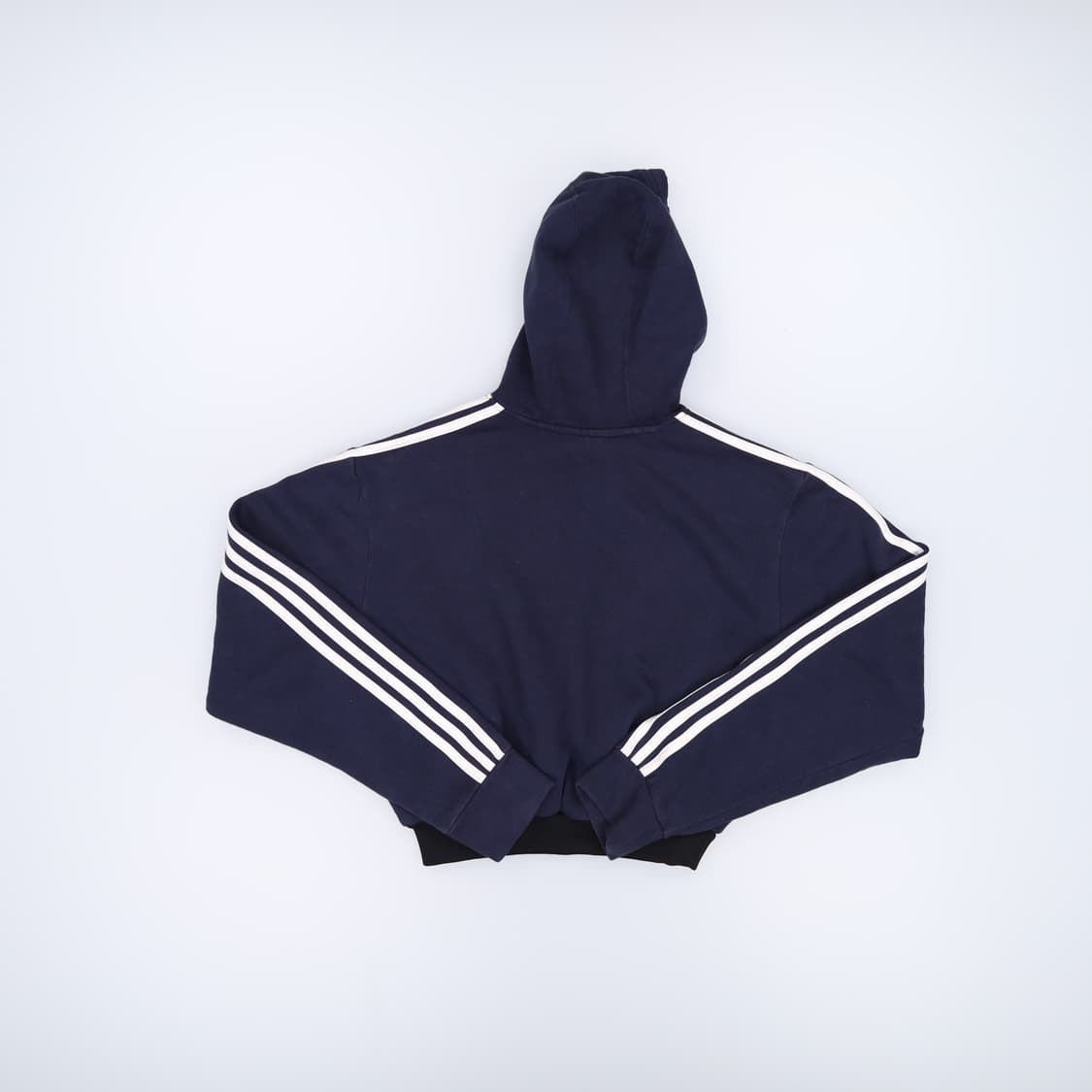 [US-M] 아디다스 삼선 트랙 크롭 후드티 1217J2 상품이미지4