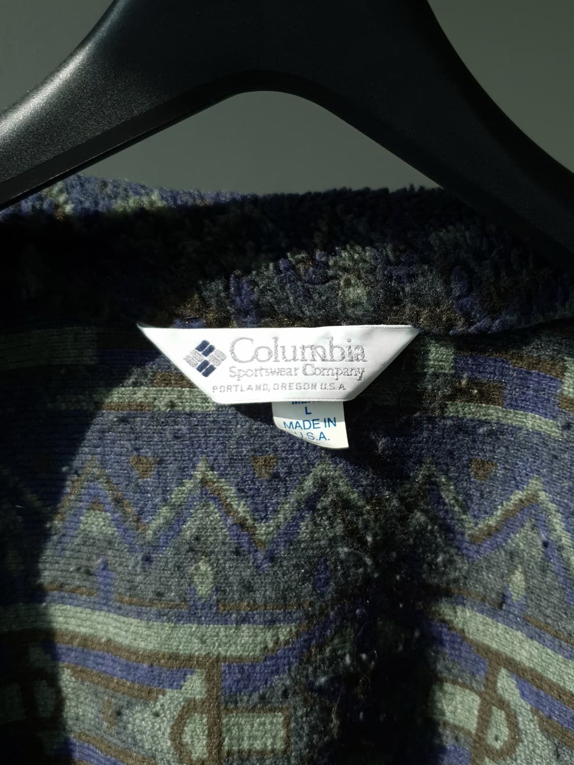 90s Columbia aztec fleece jk 상품이미지9