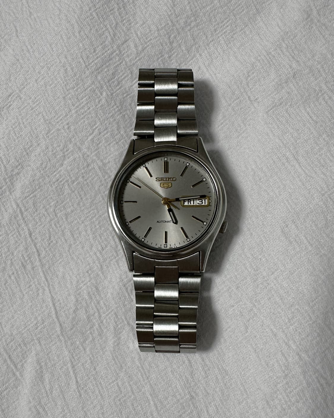 [희귀/민트급] 세이코5 오토매틱 실버 선버스트 빈티지 시계 (7S26- 상품이미지2