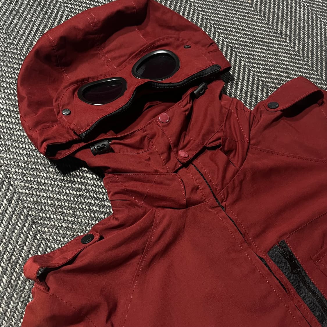 C.P.COMPANY 씨피컴퍼니 고글 후드 필드 자켓 상품이미지3