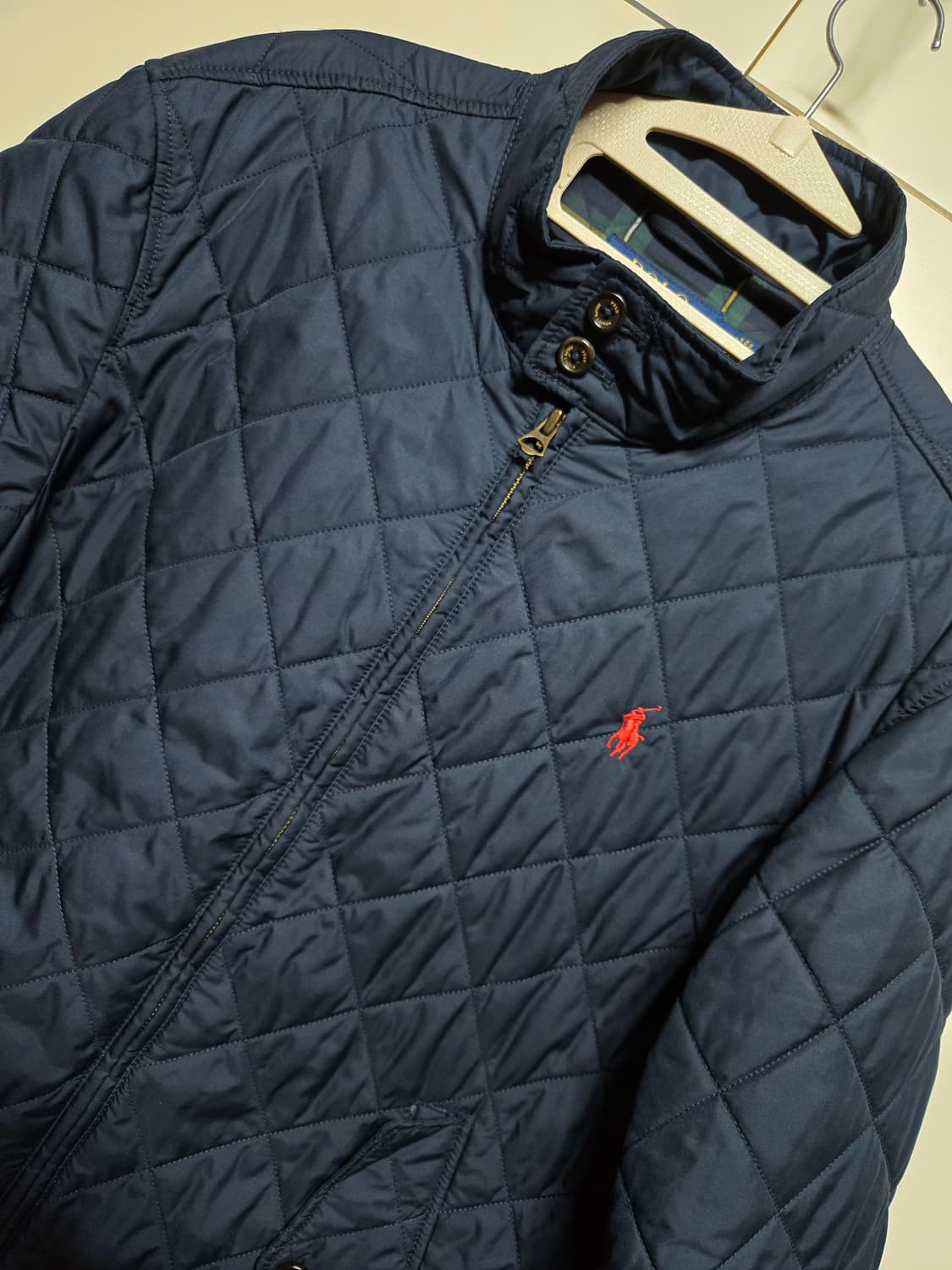 폴로랄프로렌 정품 남성 네이비 누빔 퀼팅 자켓 상품이미지2