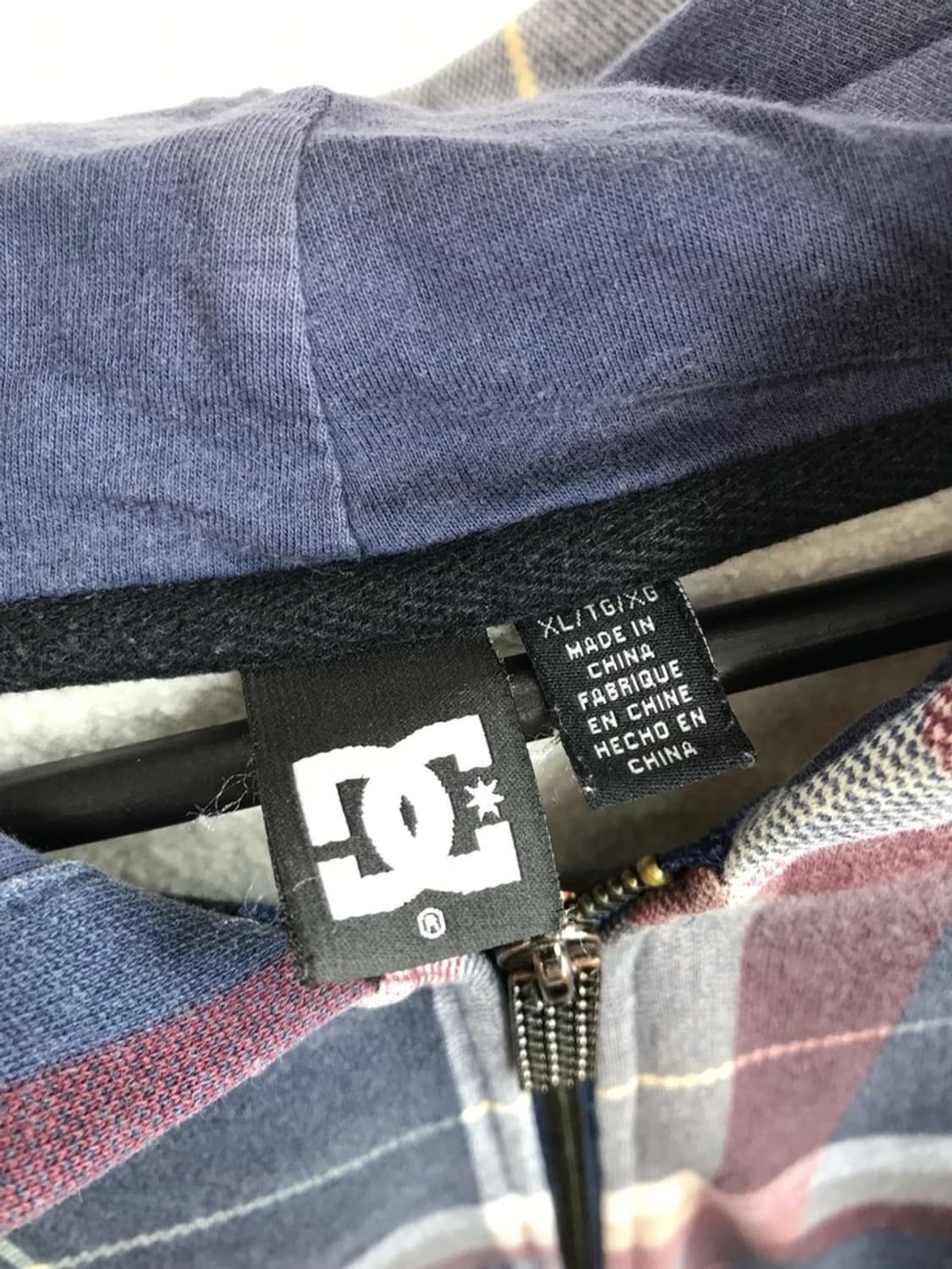 DC Shoes Plaid Zip-Up Hoodie 상품이미지6