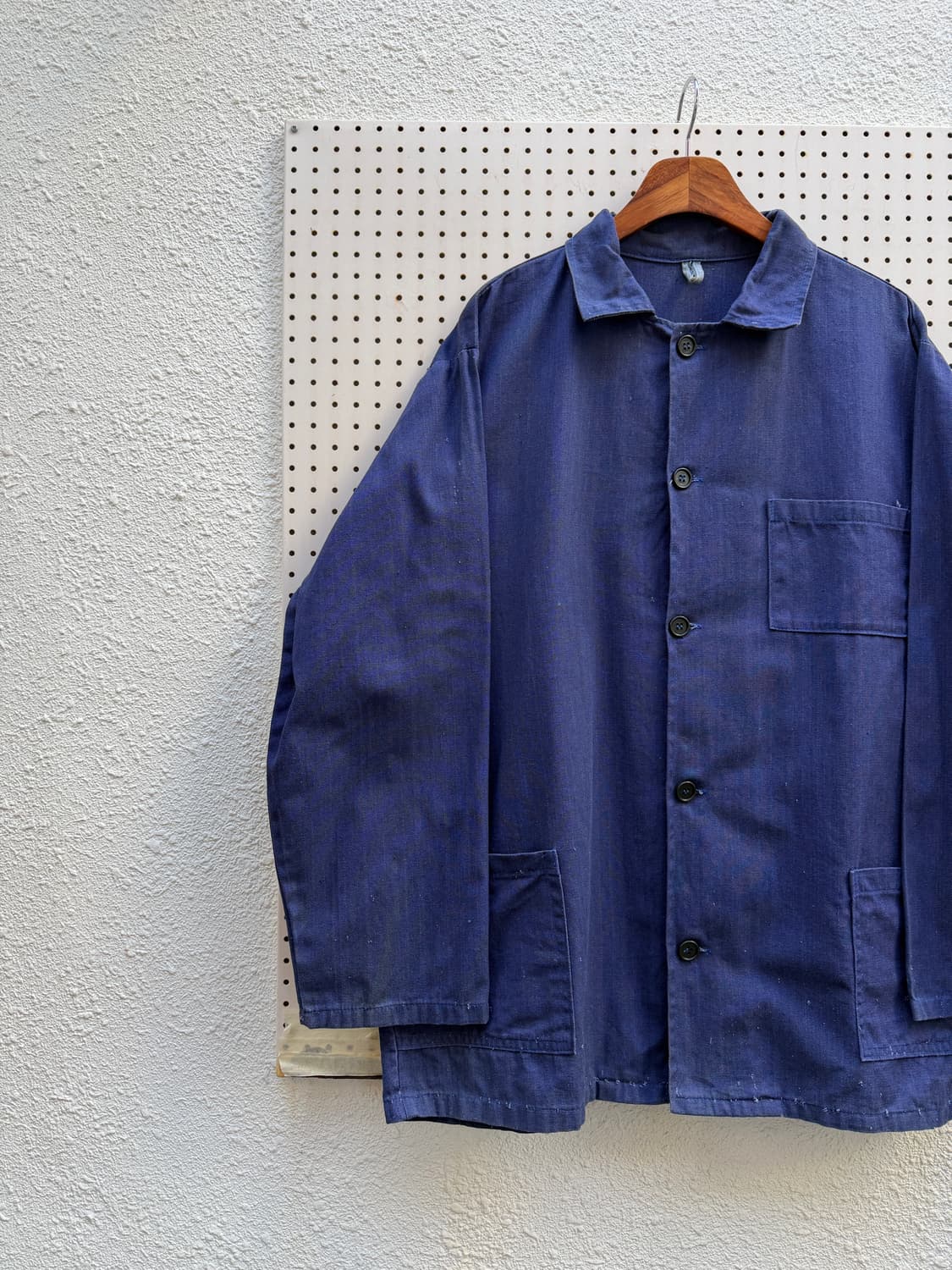 OLD EURO WASHED NAVY BLUE 빈티지 프렌치워크자켓 상품이미지5