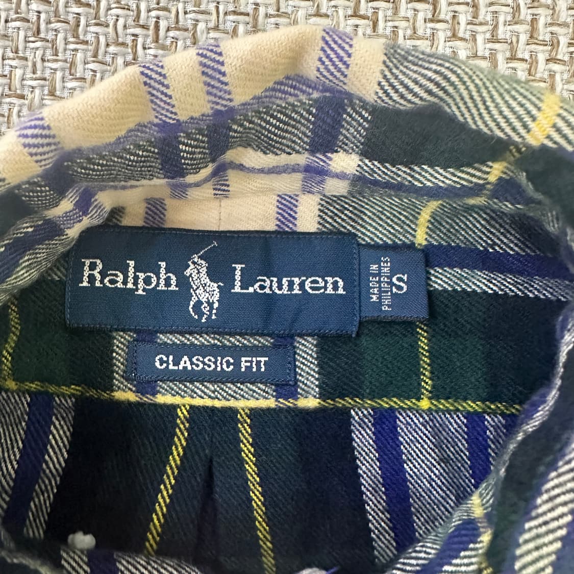 S 폴로랄프로렌 체크 셔츠 0415D 상품이미지2