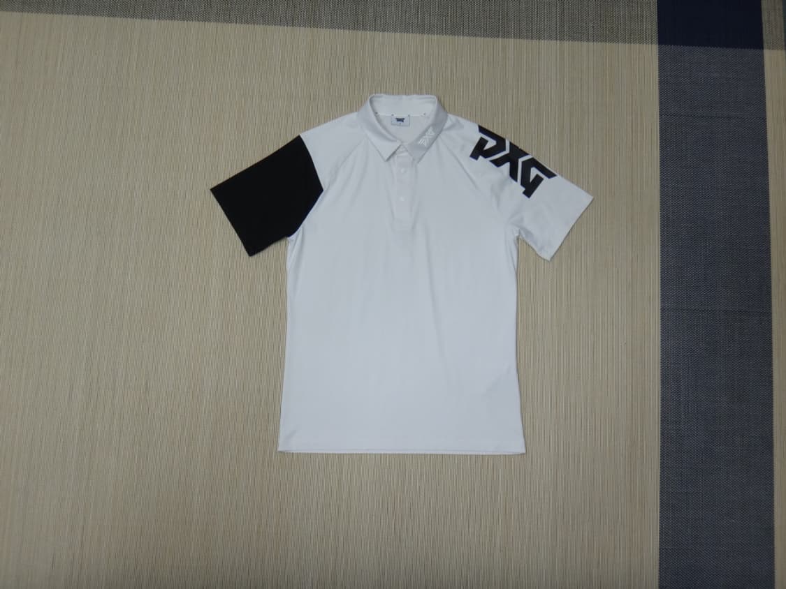 (M/95) PXG 골프 카라 반팔티셔츠 PFMPM2205-01 상품이미지1