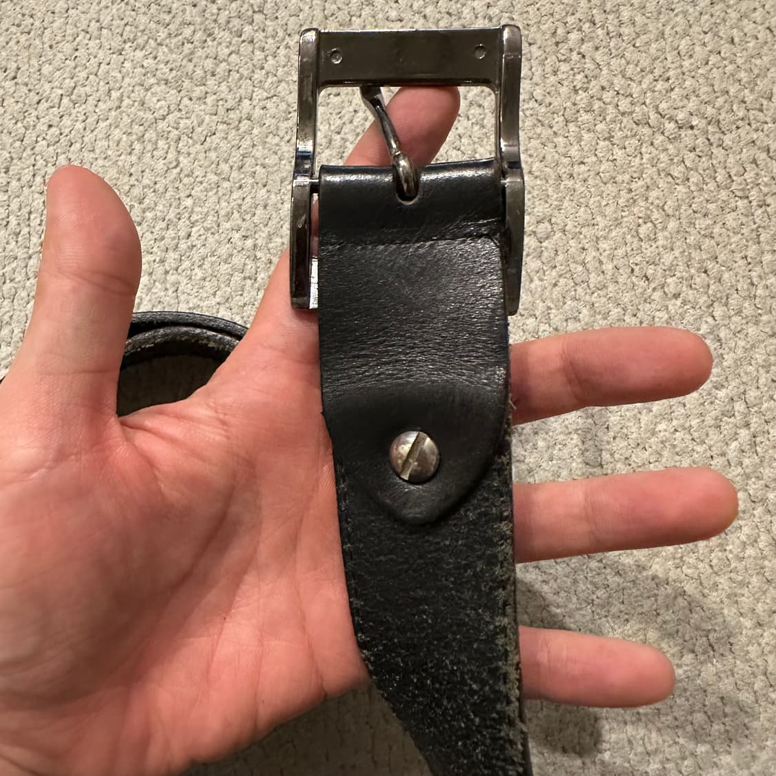 넘버나인 Number Nine 빈티지 레더 벨트 상품이미지4