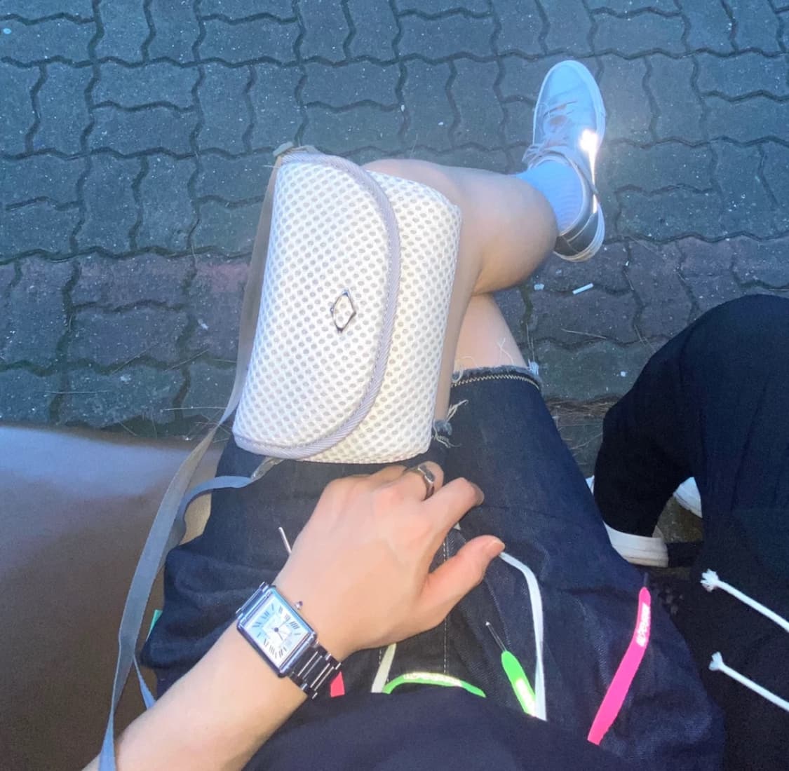 미스치프 쿠션 미니 크로스백 상품이미지1