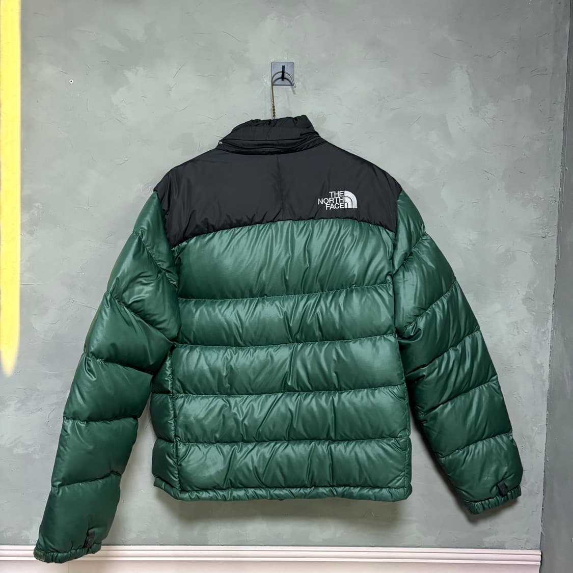 노스페이스 700 눕시 구스다운 패딩 초록 그린 상품이미지4