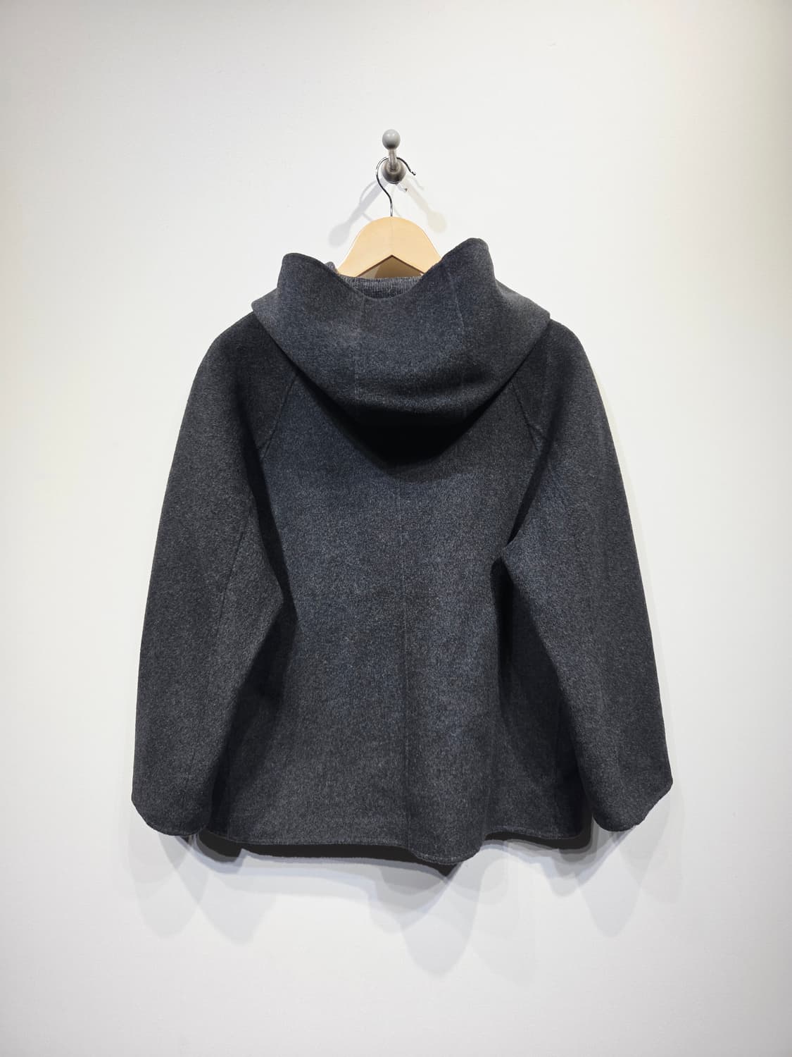 Laciento 라씨엔토 울 캐시미어 블렌드 후드 숏 코트 상품이미지5