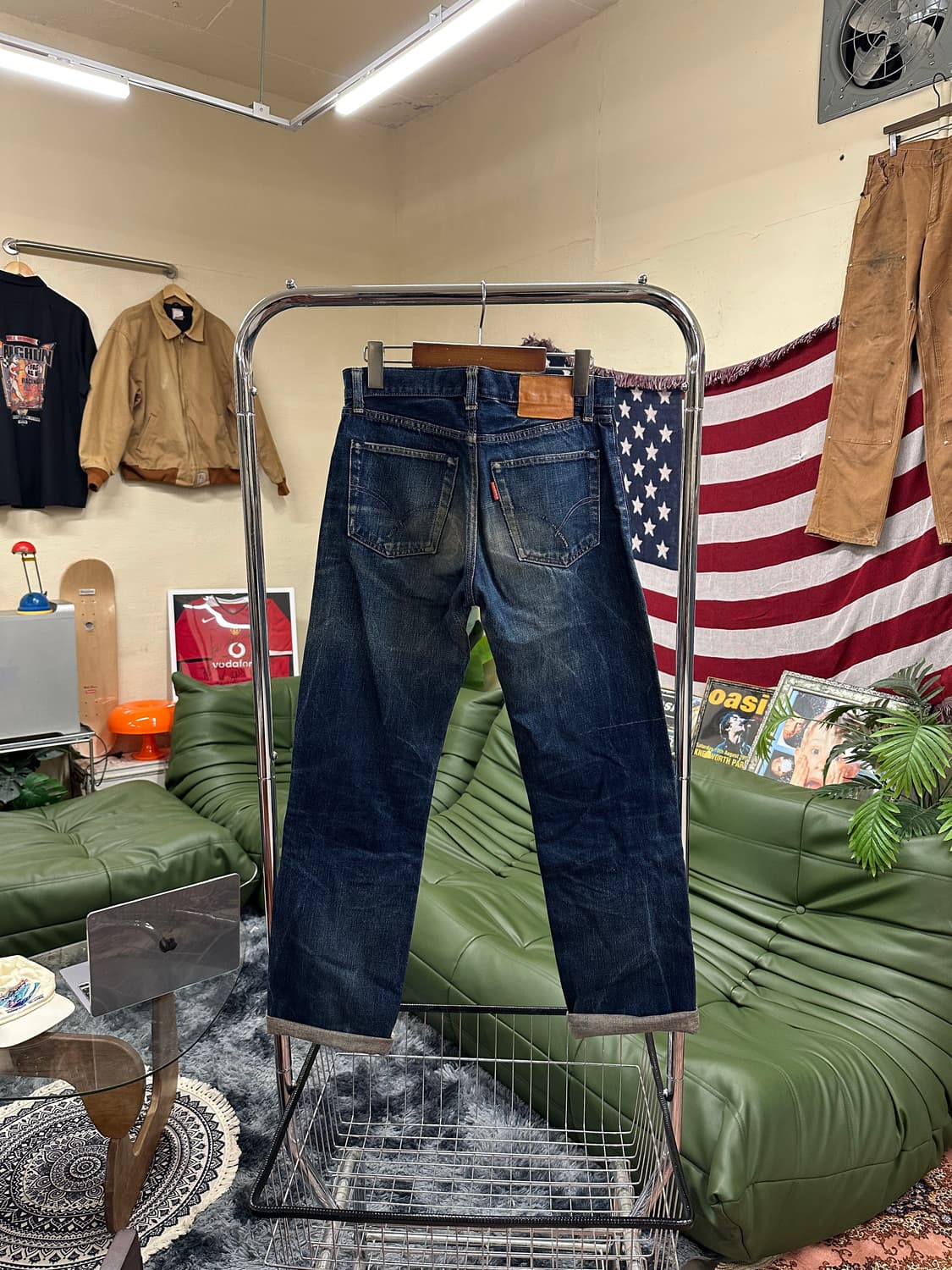 90s 할리우드 랜치마켓 재팬 셀비지 상품이미지6