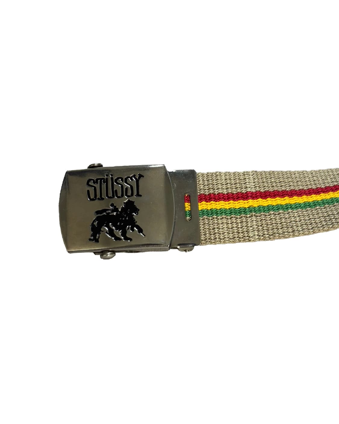 90s stussy 스투시 라스타 라이온 벨트 상품이미지1