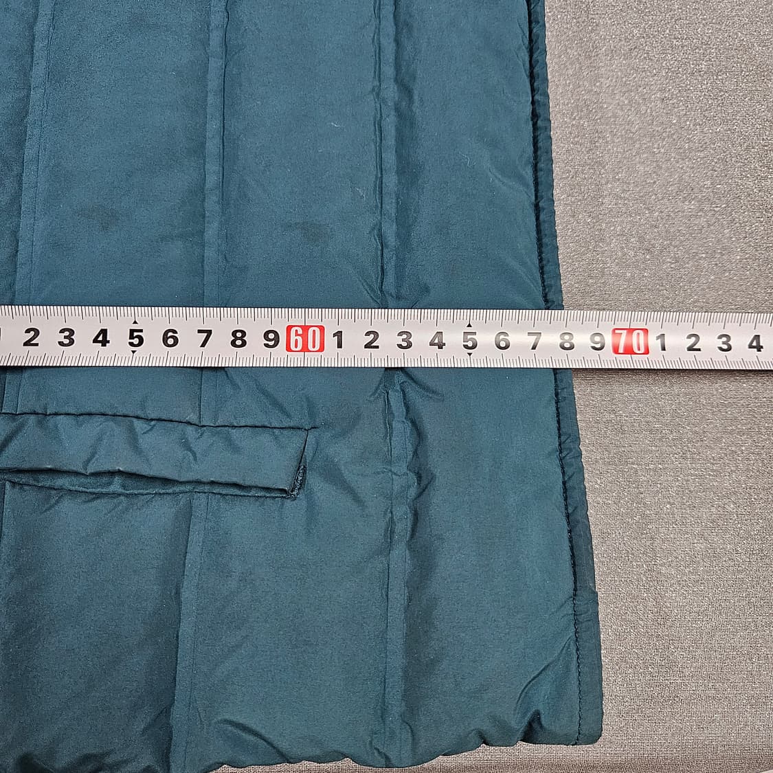 110 빈폴스포츠 덕다운 블루 경량 패딩조끼 상품이미지10