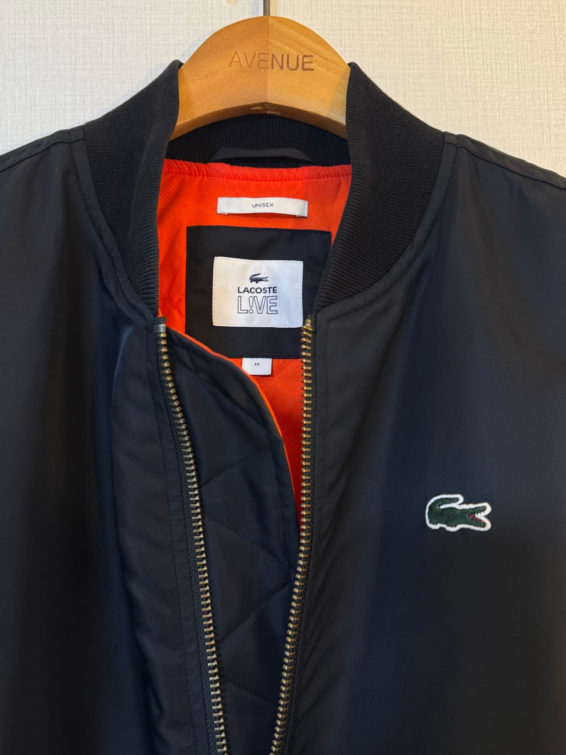 [M]라코스테 블랙 봄버 자켓 ma-1 상품이미지4