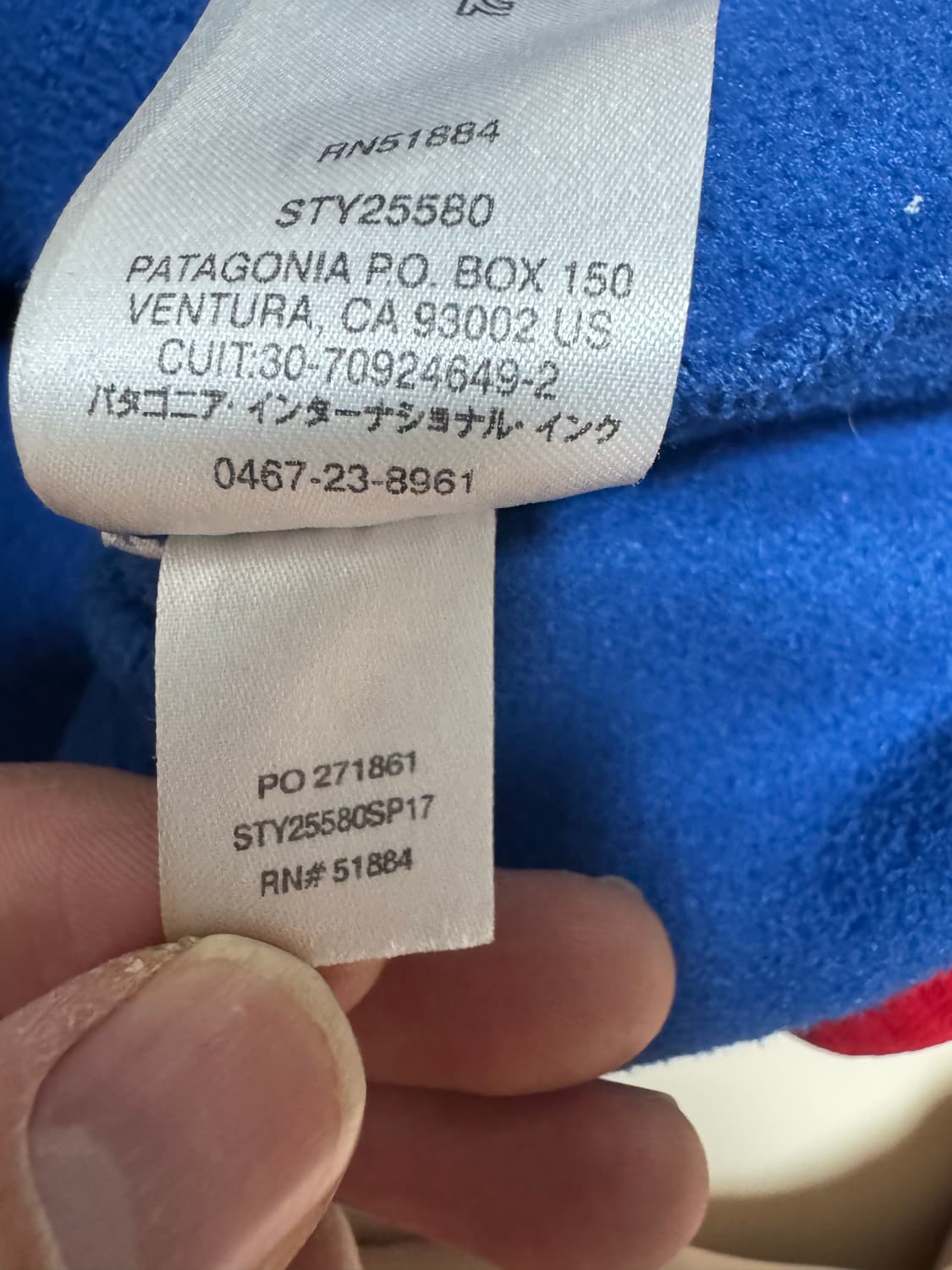 XL 파타고니아 신칠라 라이트웨이트 패시지블루 상품이미지6