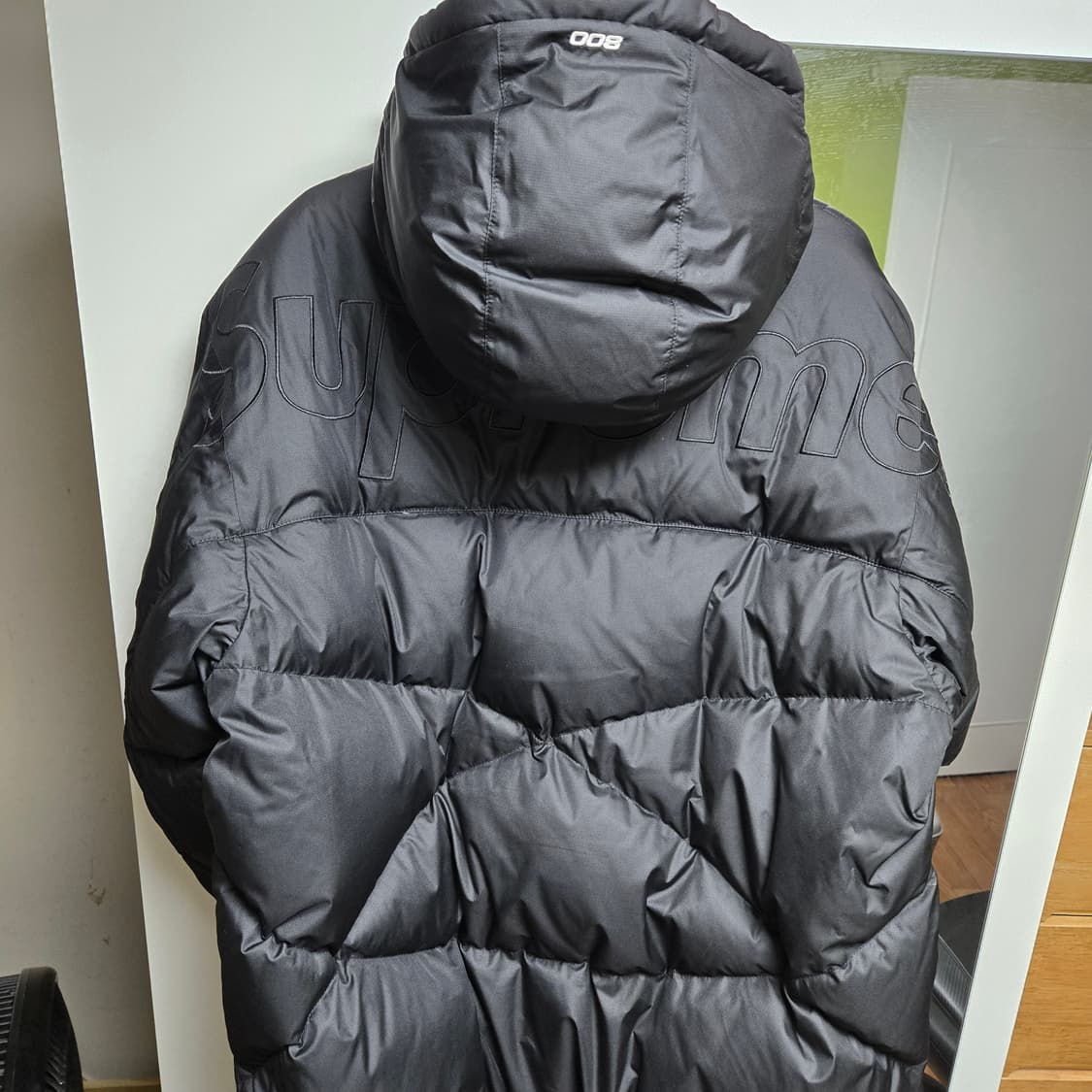 노스페이스×슈프림 반집업 패딩 800 상품이미지2