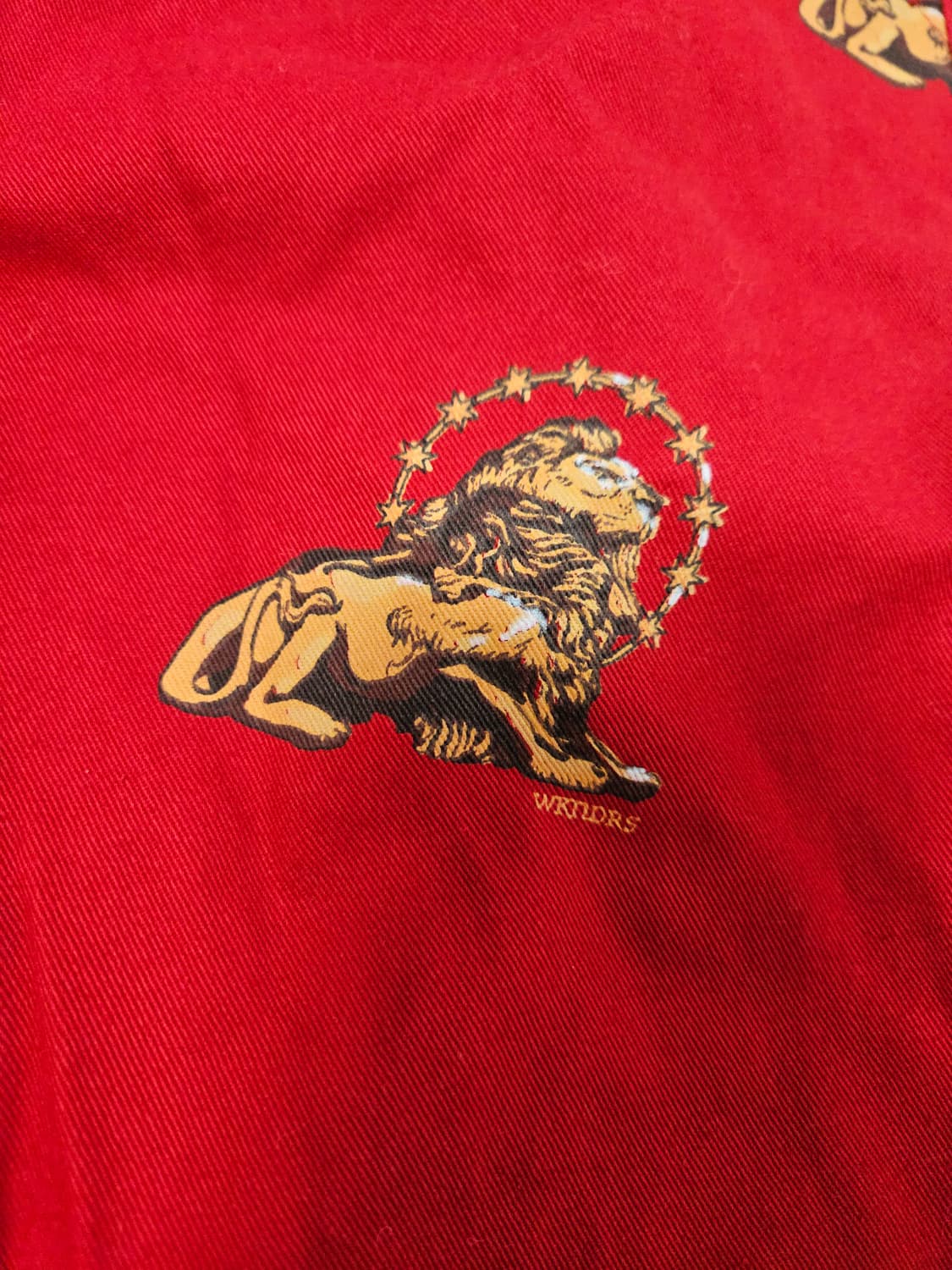 위켄더스 레드 사자 킹 코튼팬츠 워크팬츠 바지 L 상품이미지3