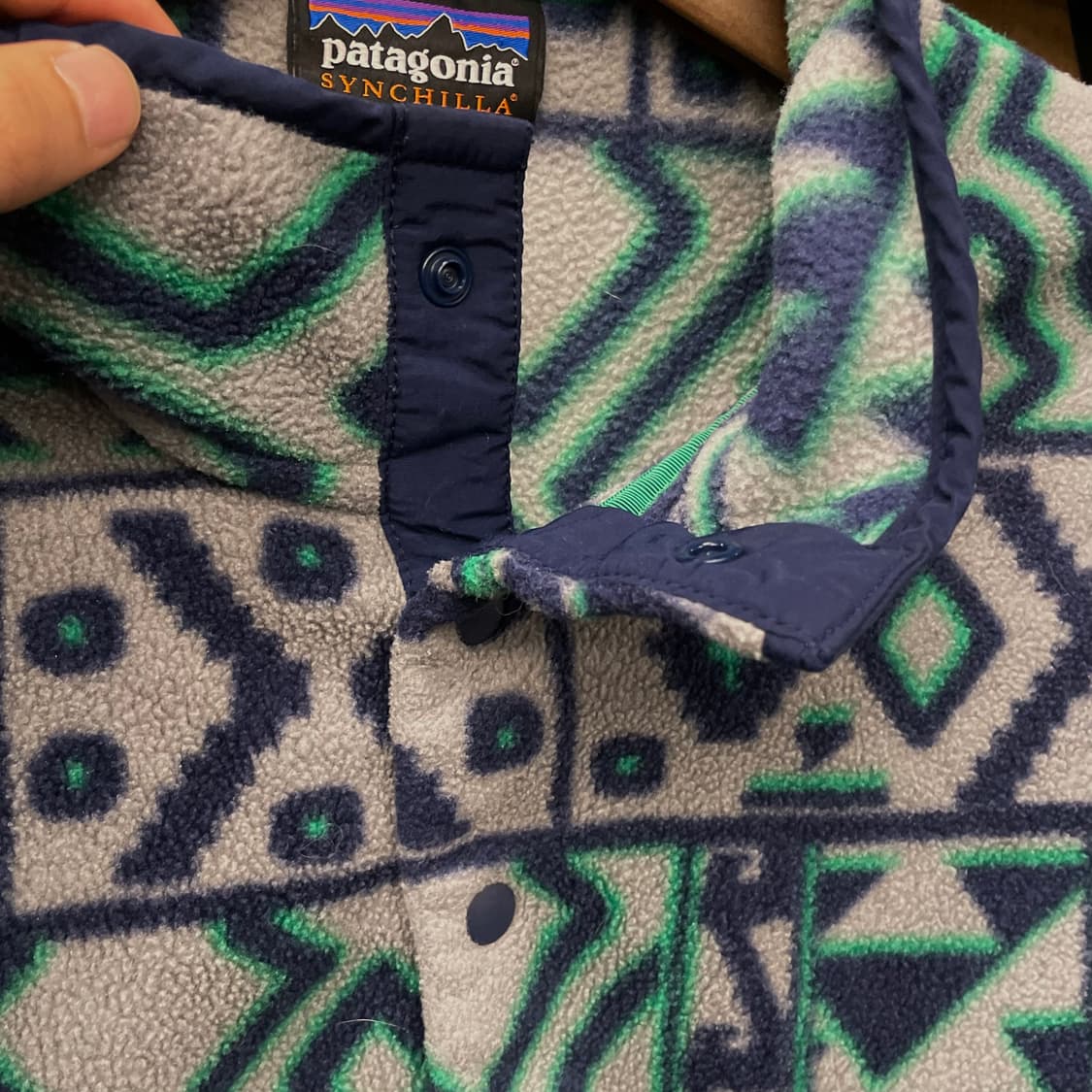 FA14 파타고니아 아즈텍 패턴 신칠라 스냅-T 풀오버 플리스 N8 상품이미지7