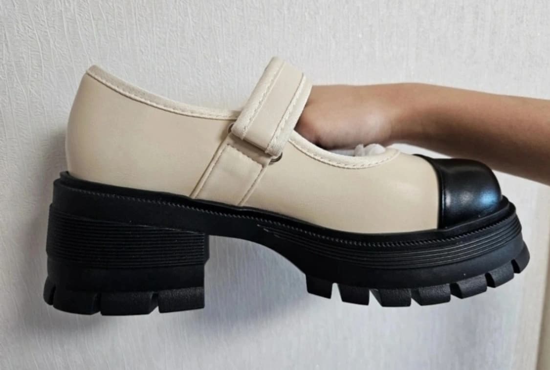 메리제인 플랫폼 로퍼/구두/새상품 상품이미지7