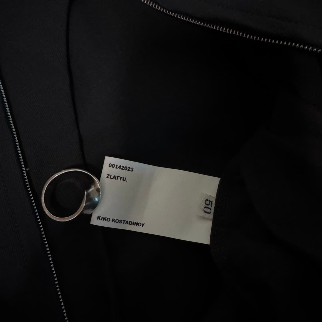 키코 코스타디노브 무라드 비대칭 자켓 블랙 50 상품이미지6