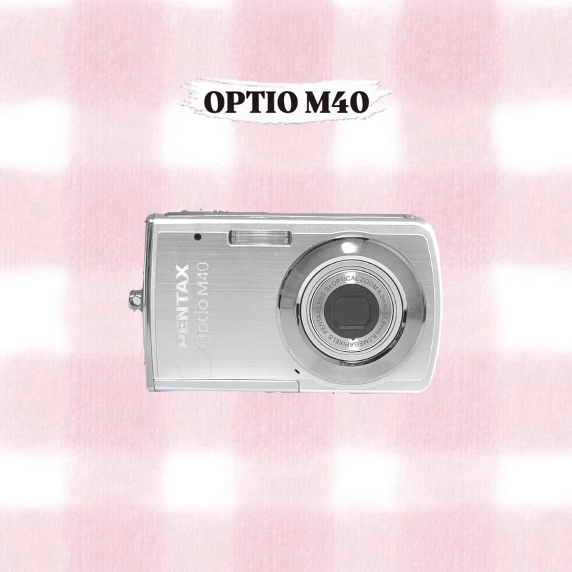 펜탁스 옵티오 M40 실버 빈티지디카 상품이미지1