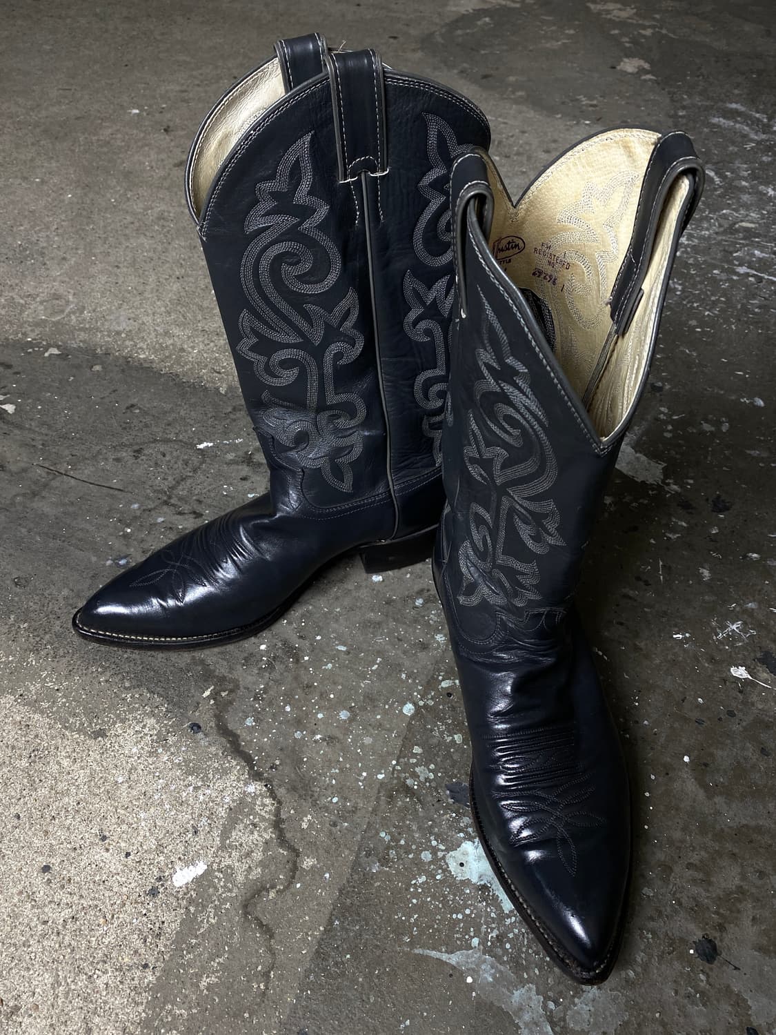 [280] 빈티지 카우보이 부츠 웨스턴 부츠 USA 상품이미지2