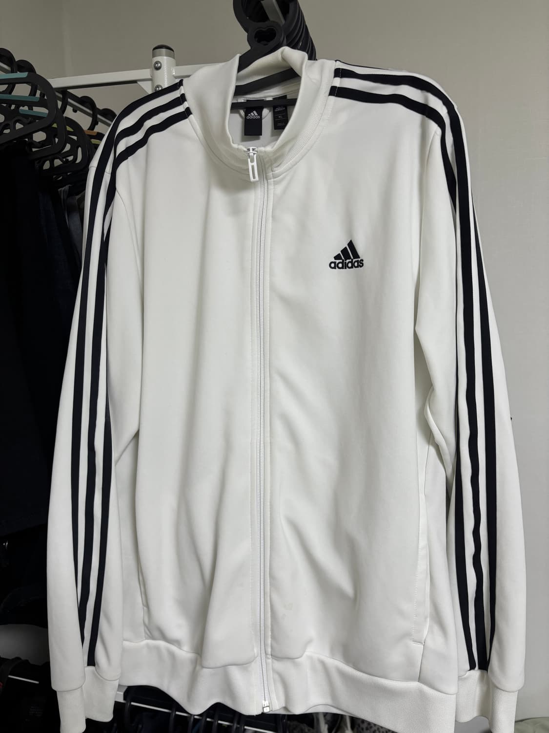 아디다스 화이트 져지 상품이미지1