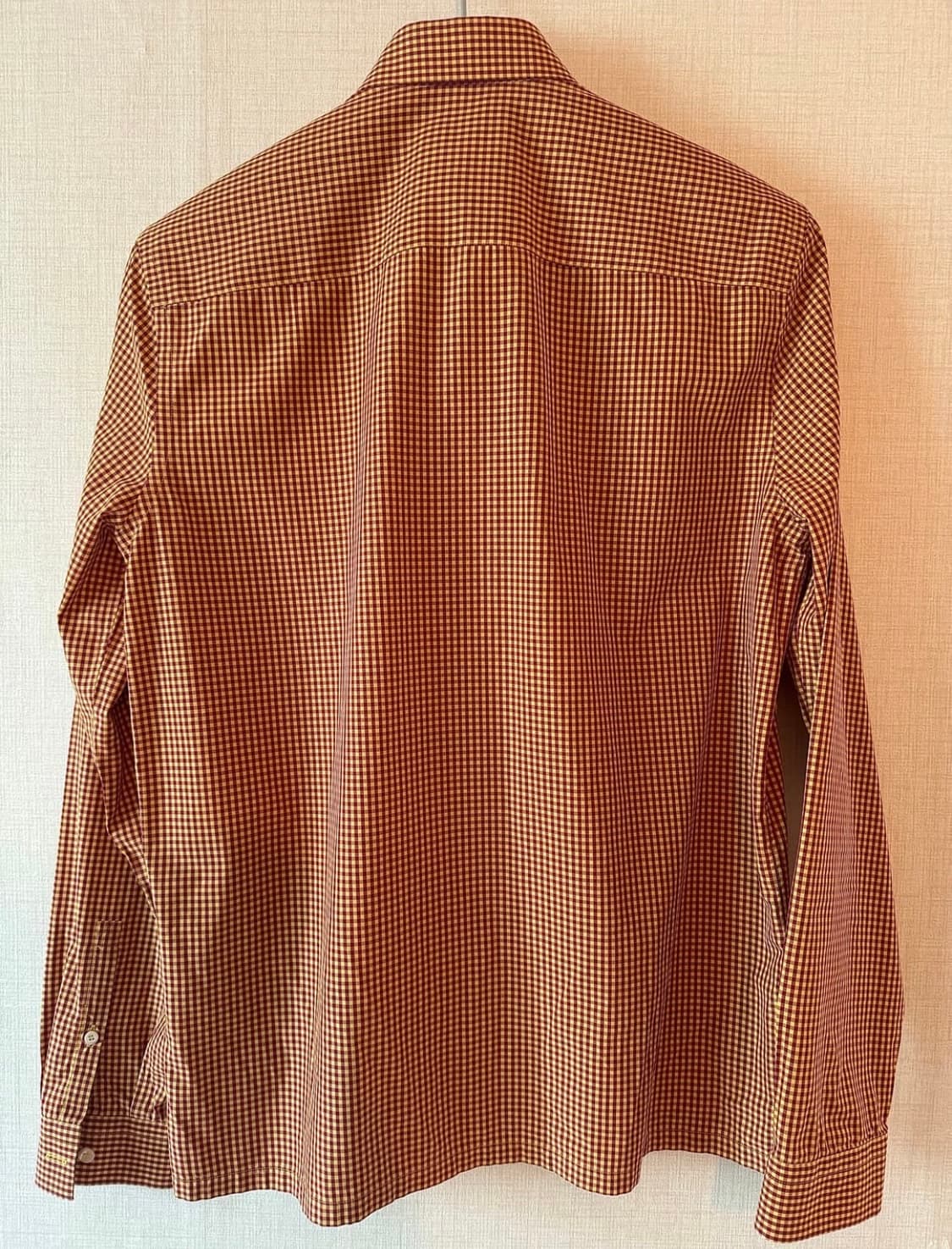 프라다 체크 깅엄셔츠 상품이미지2