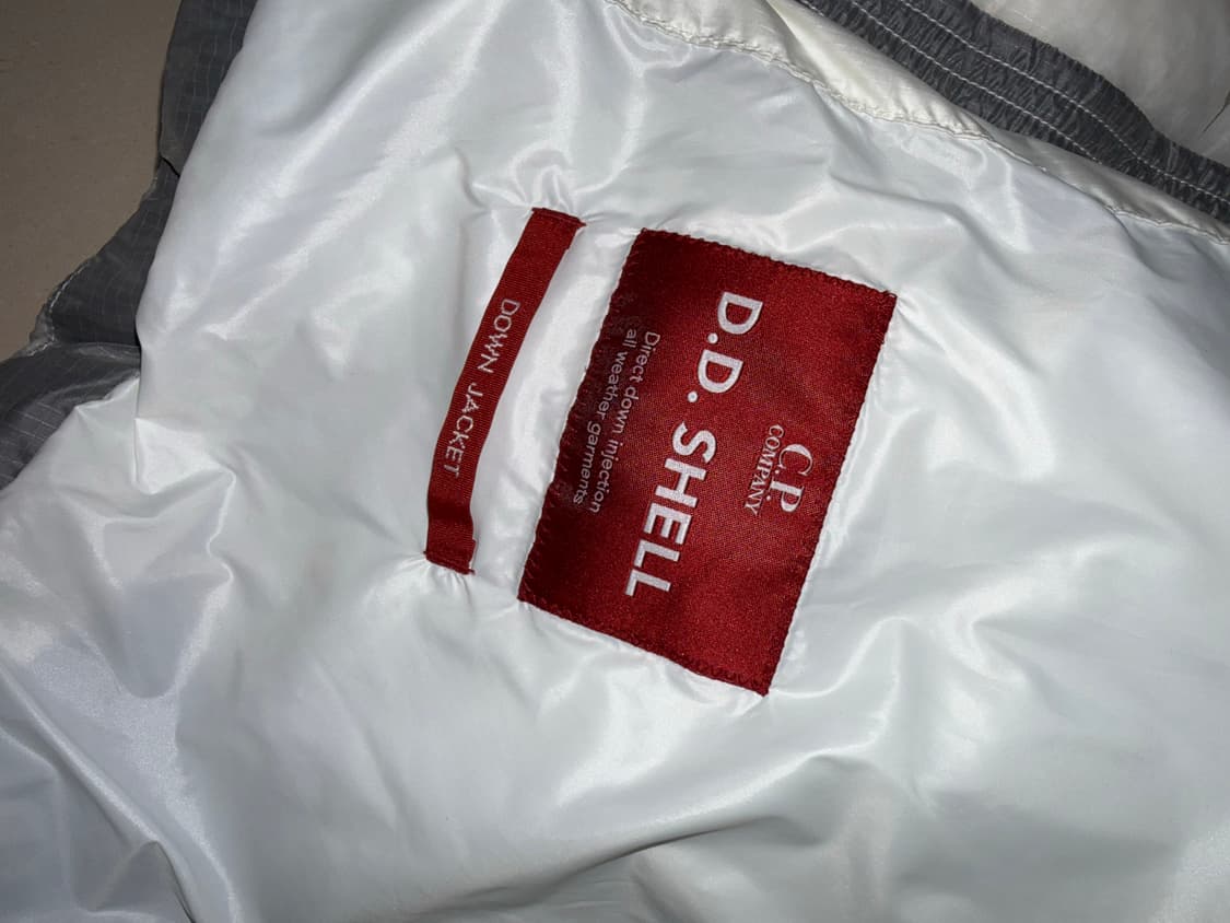 D.D셀 후드 다운 자켓 거즈 화이트 25Fw XL 상품이미지5