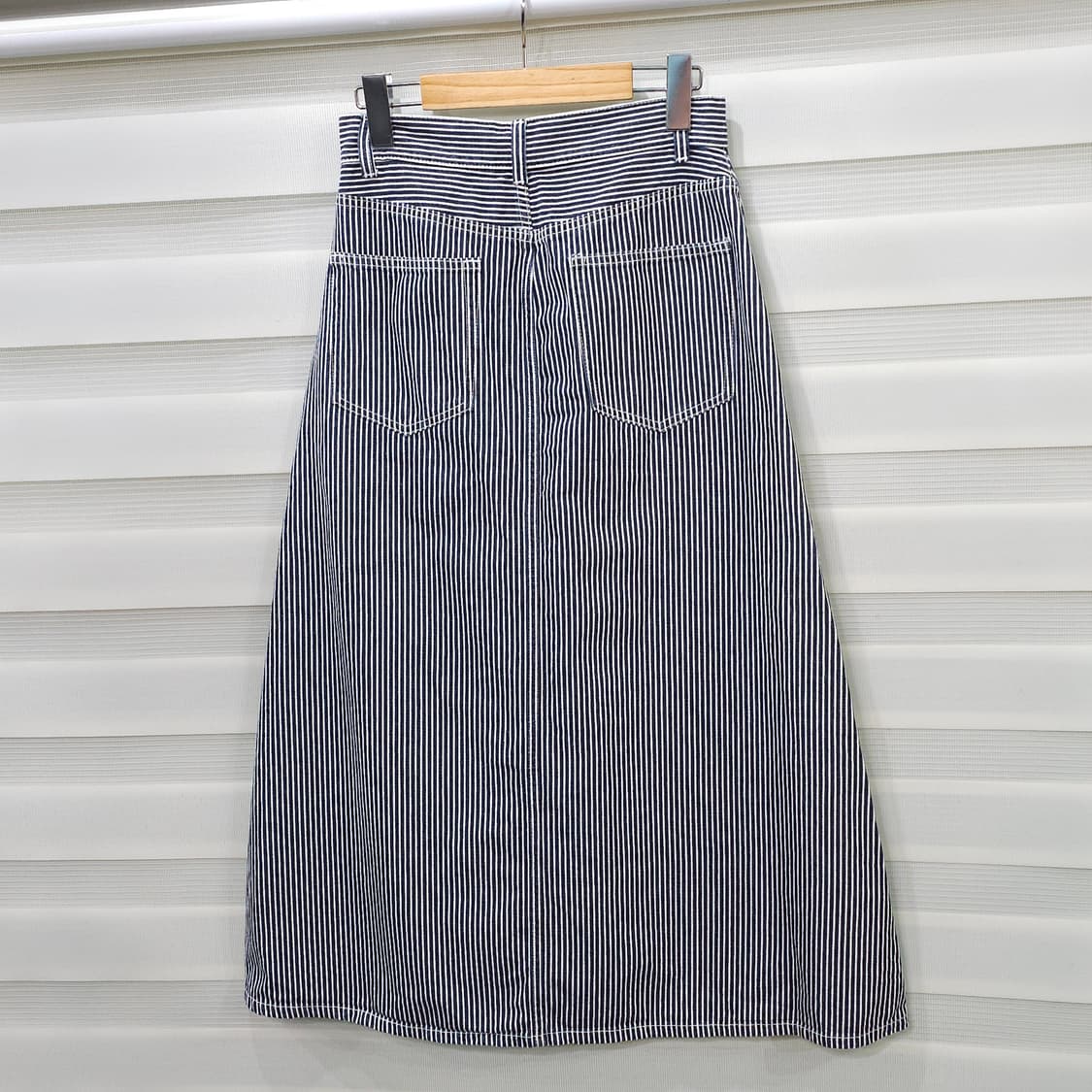 GU 히코리 데님 롱스커트- 우먼M 상품이미지5