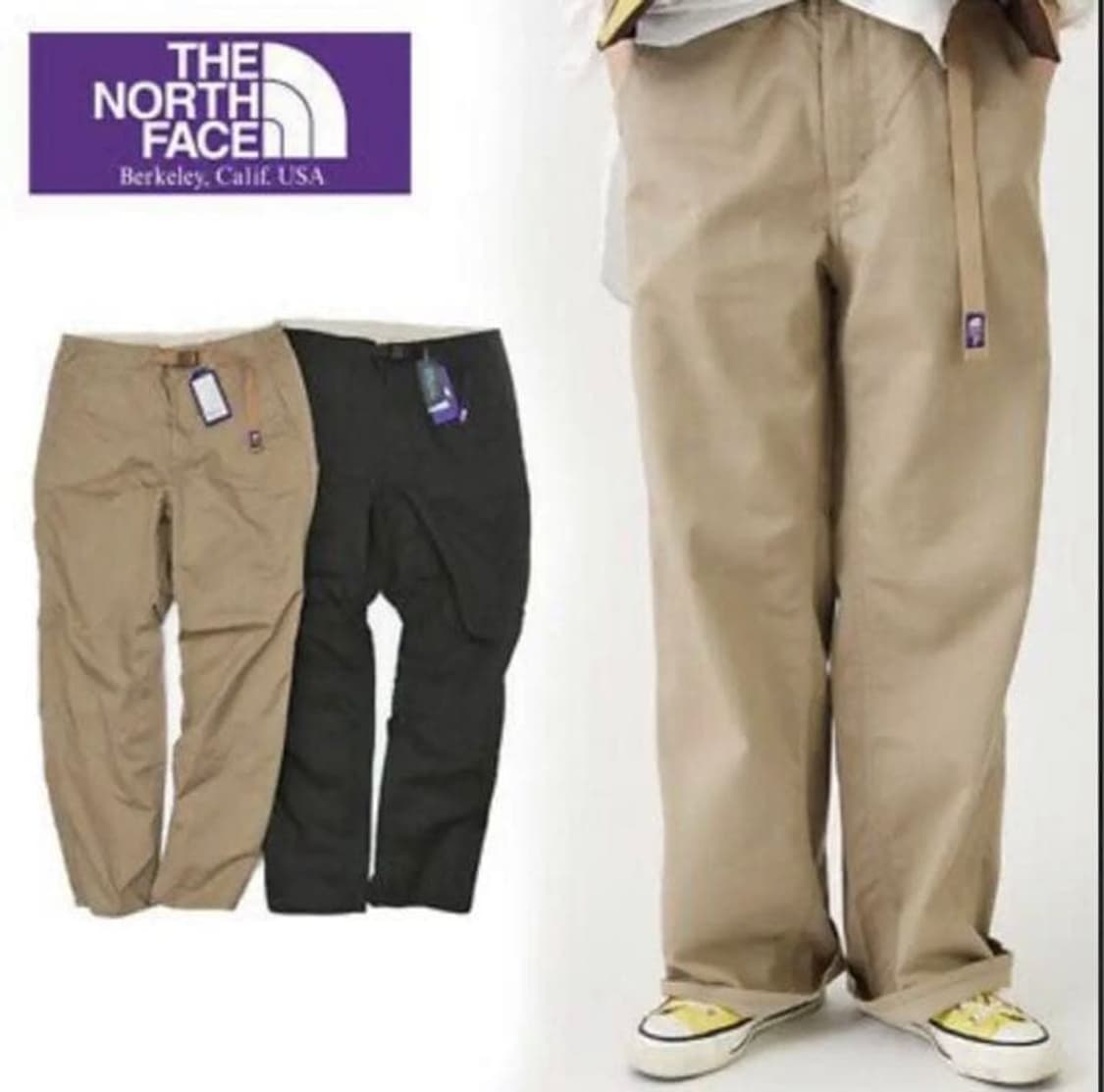 노스페이스 퍼플라벨 바이 나나미카 트윌 와이드팬츠 블랙 WS 상품이미지7